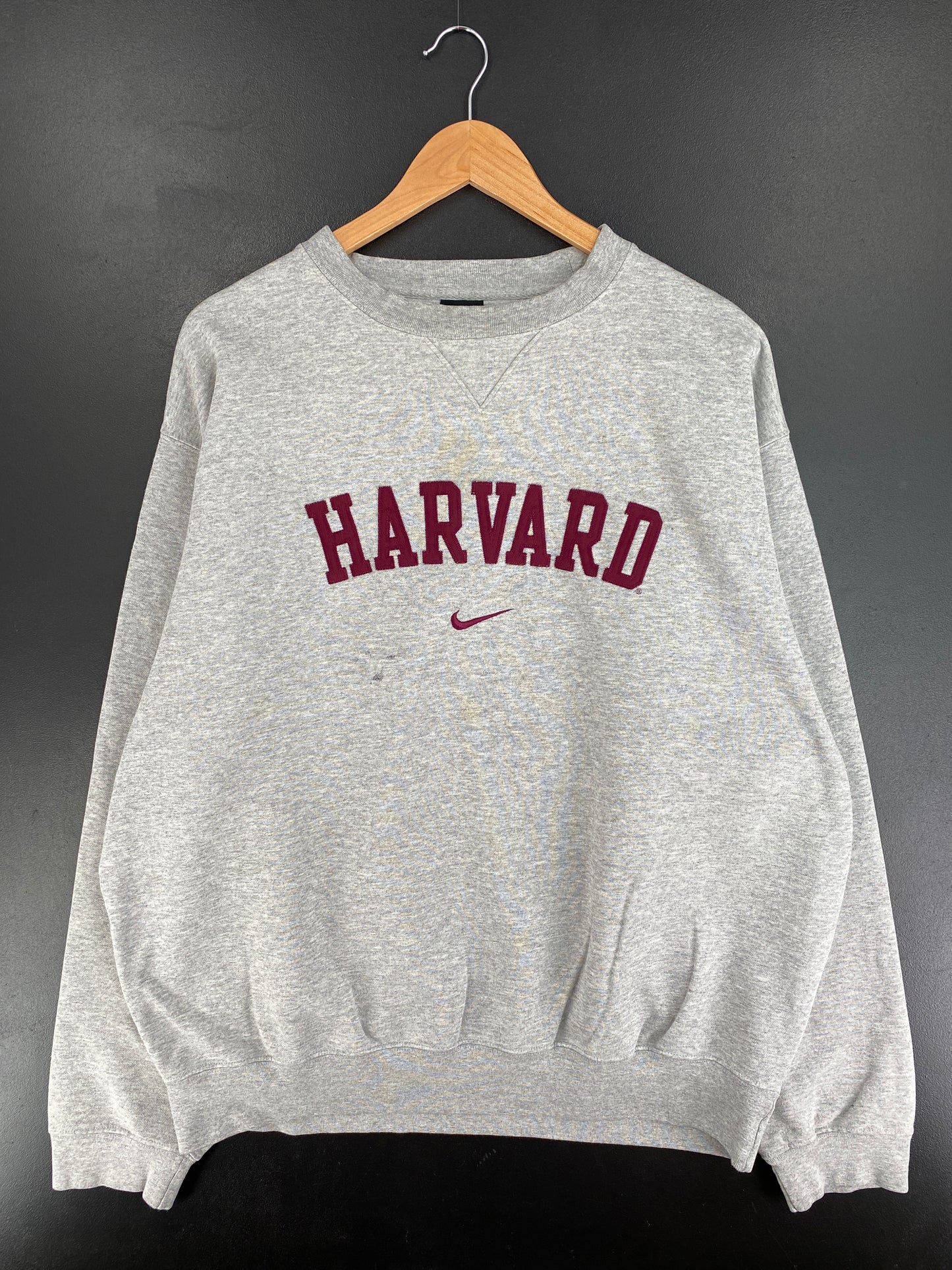 00' NIKE x HARVARD Size XL Vintage College Sweat shirt / E9032S
