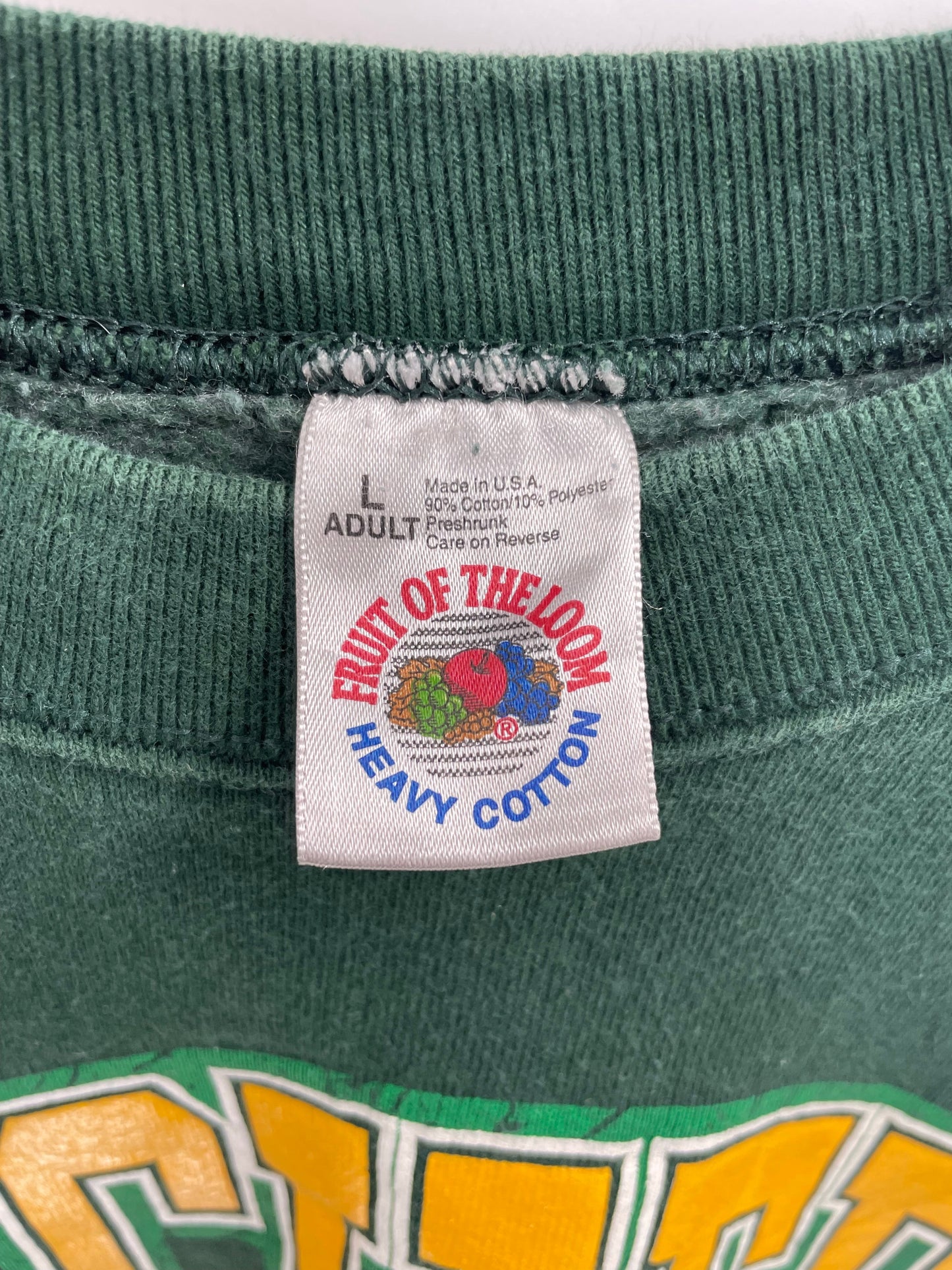 1995 GREEN BAY PACKERS Made in USA Size XL Vintage NFL Sweat-Shirt / G4423S