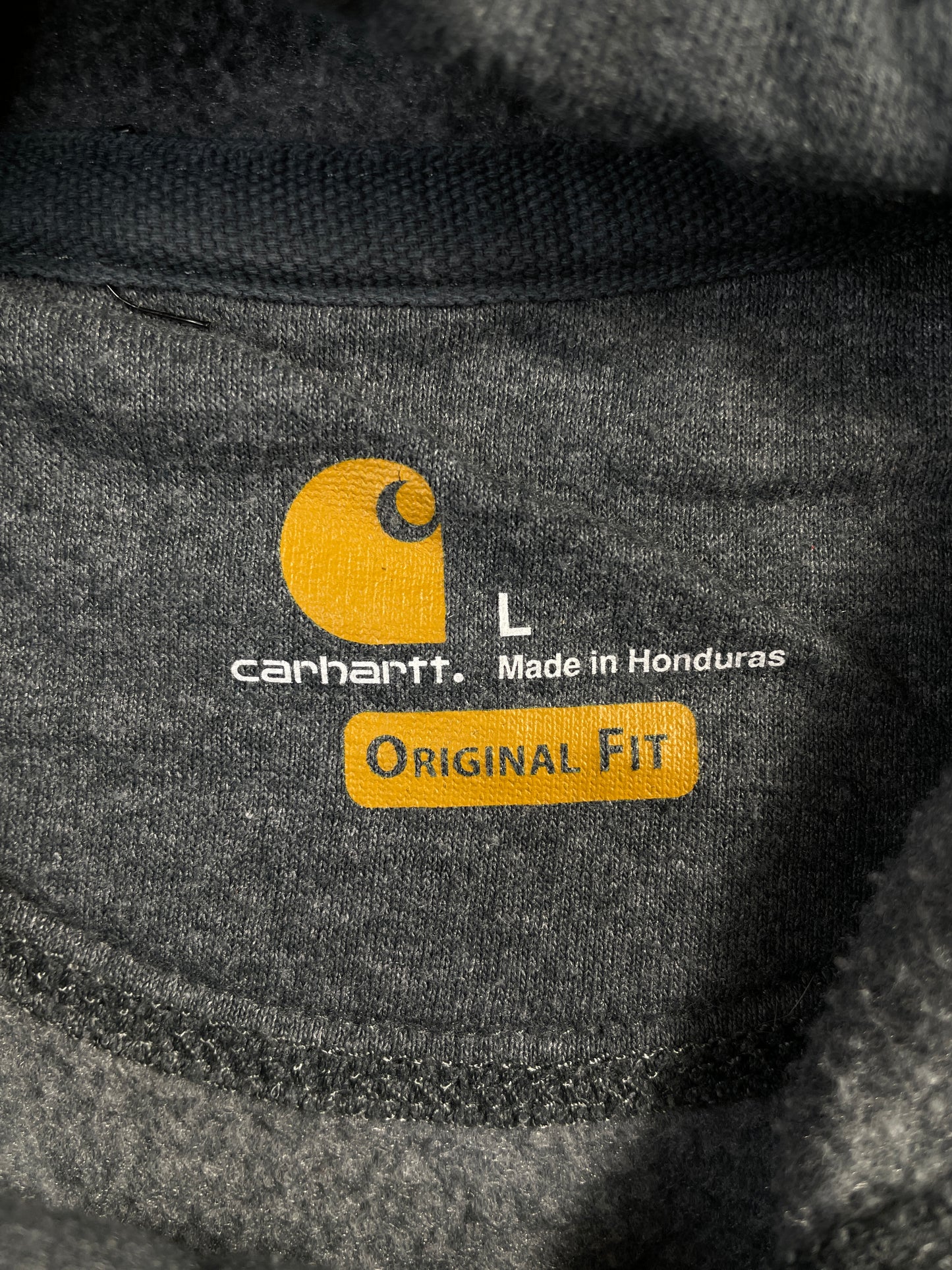Vintage CARHARRT Size L Hoodie Sweat Shirt / F608S