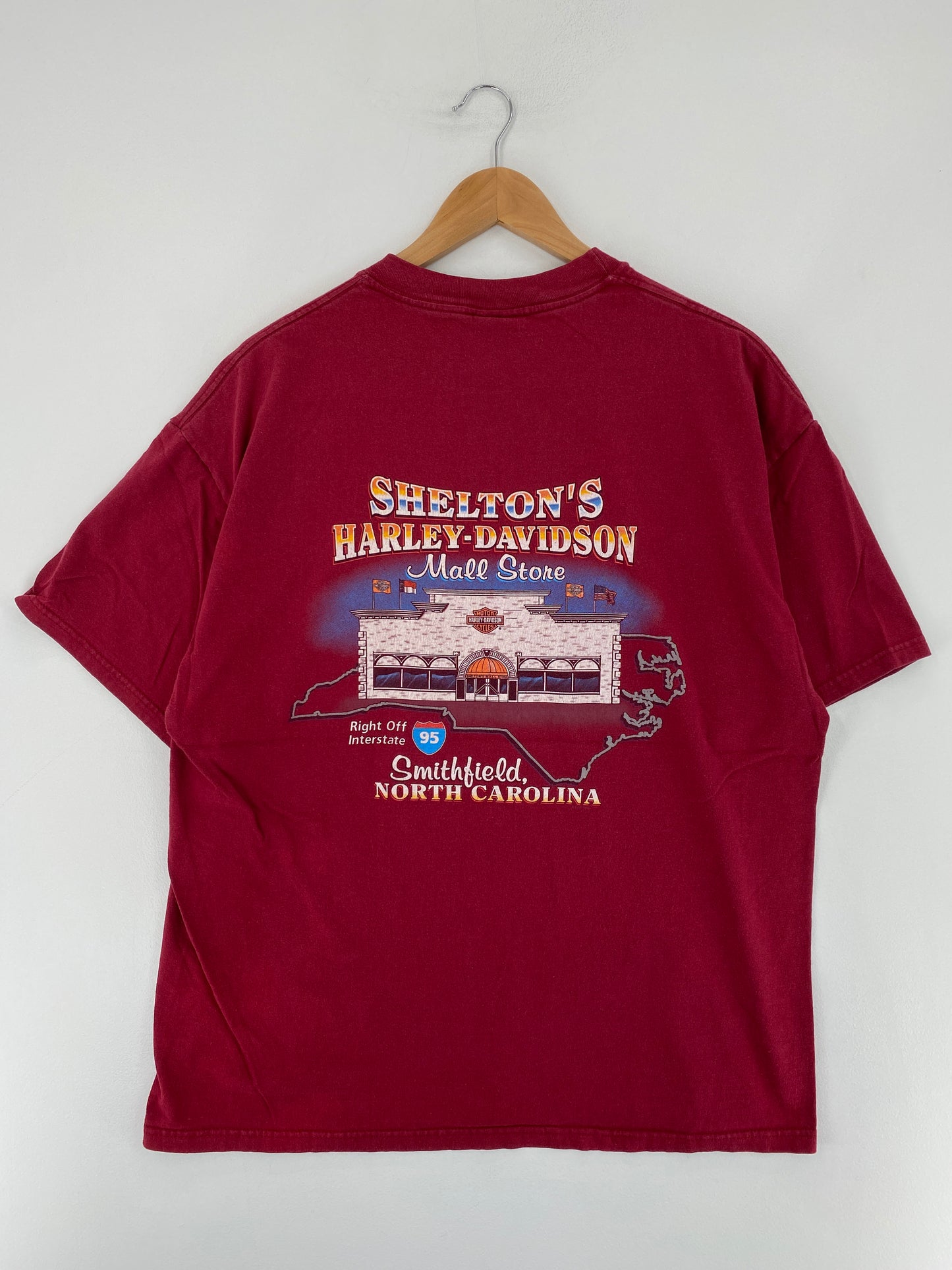 90's HARLEY DAVIDSON Made in USA Size XL Vintage T-shirt / E7473T