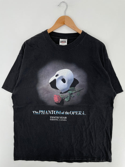 90’s THE PHANTOM OF THE OPERA Size XL Vintage T-Shirt / F1479T