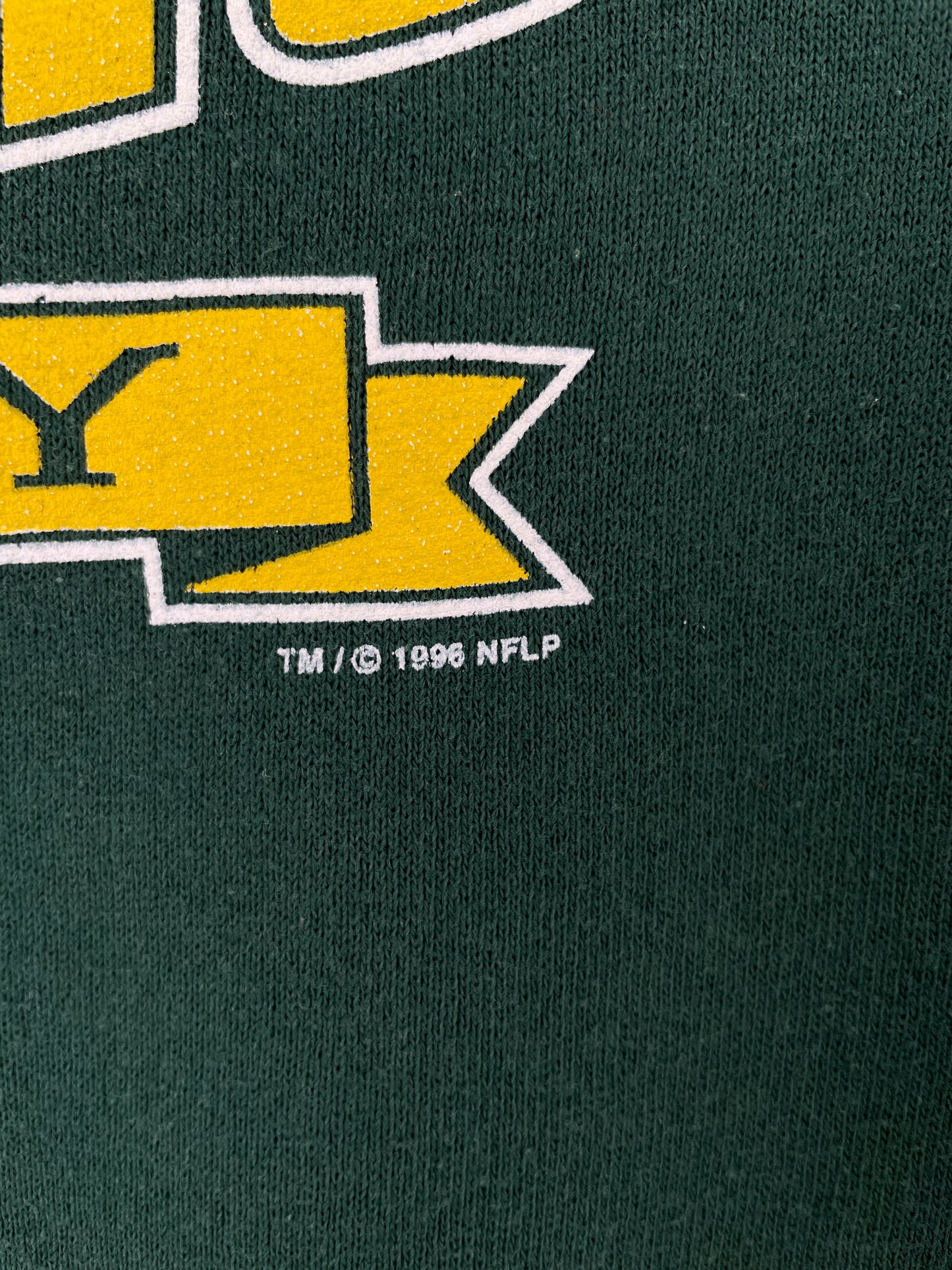 1996 GREEN BAY PACKERS Made in USA Size XXL Vintage NFL Sweat-Shirt / E7446S