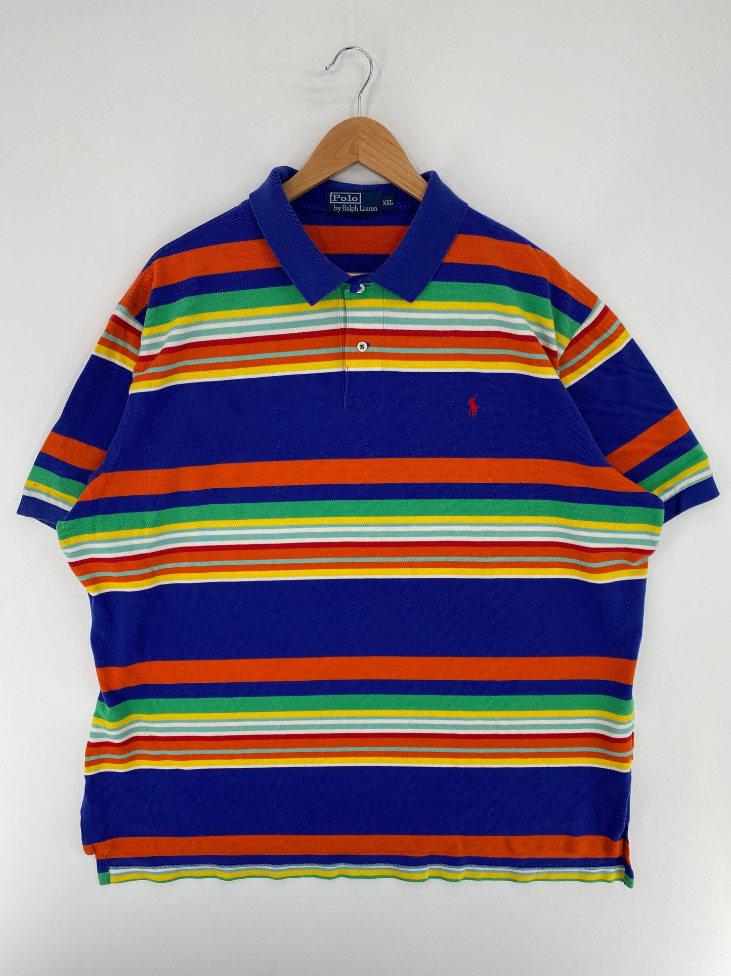 .90's POLO RALPH LAUREN Size XXL Vintage Polo-Shirt / E9150R