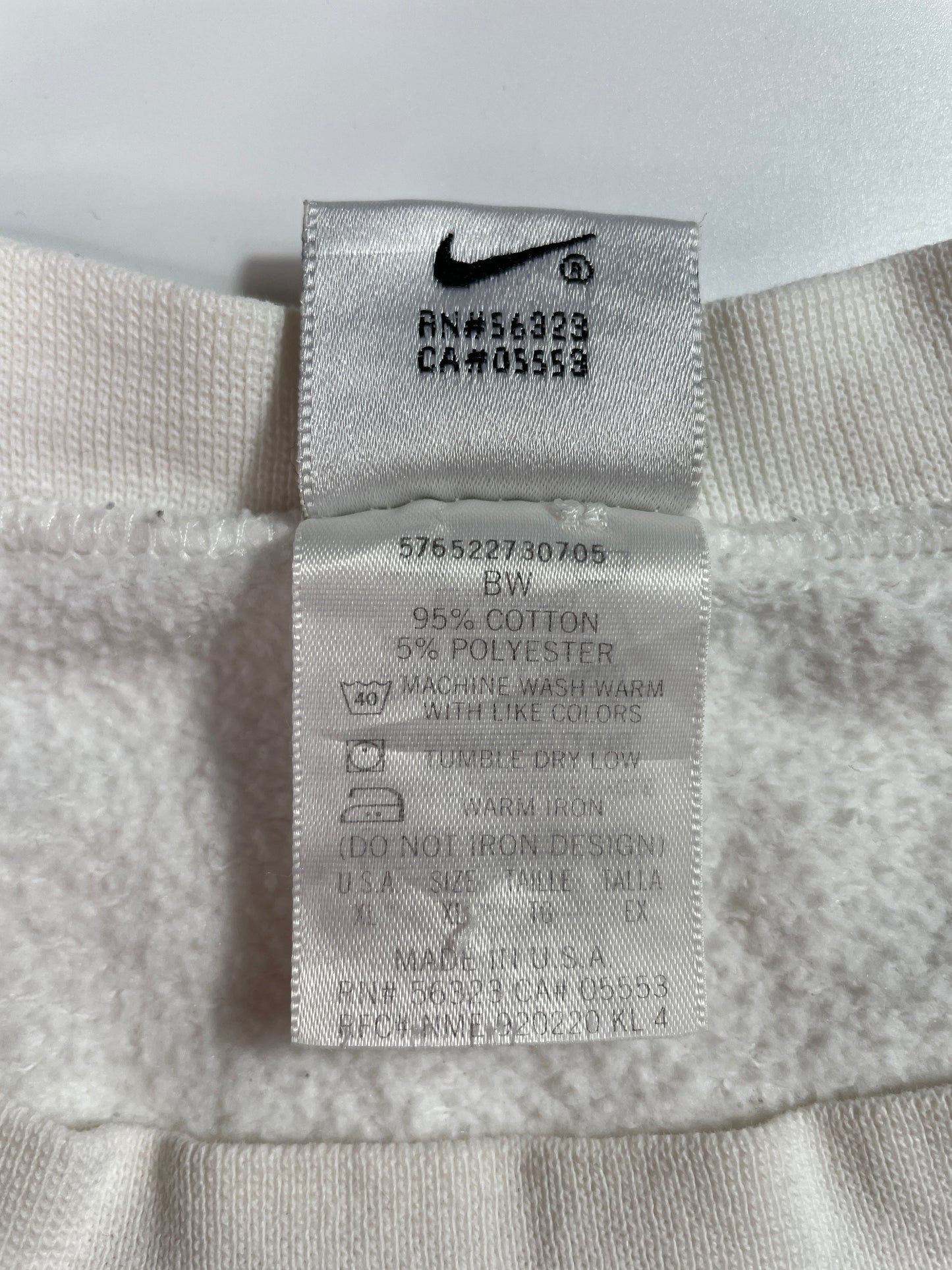 90's NIKE Made in USA Size XL Vintage Sweat-Shirt / G6125S