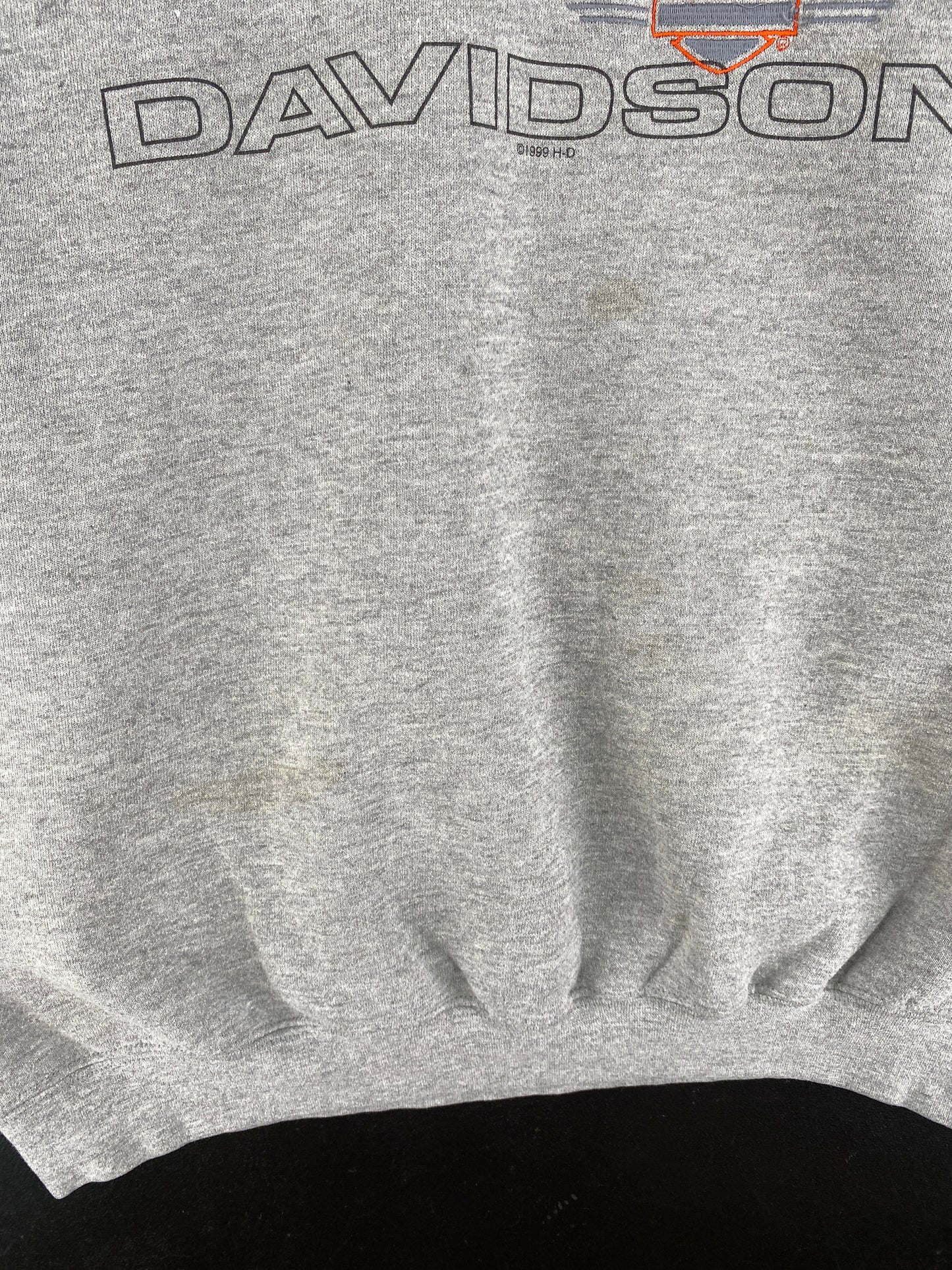 1999 HARLEY DAVIDSON Made in USA Size XL Vintage Sweat-Shirt / F4561S