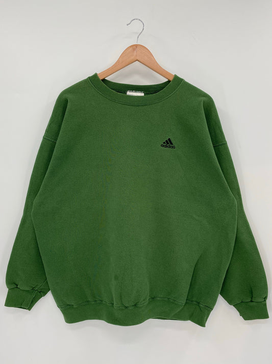 00' ADIDAS Size L Vintage Sweat-shirt / F7089S