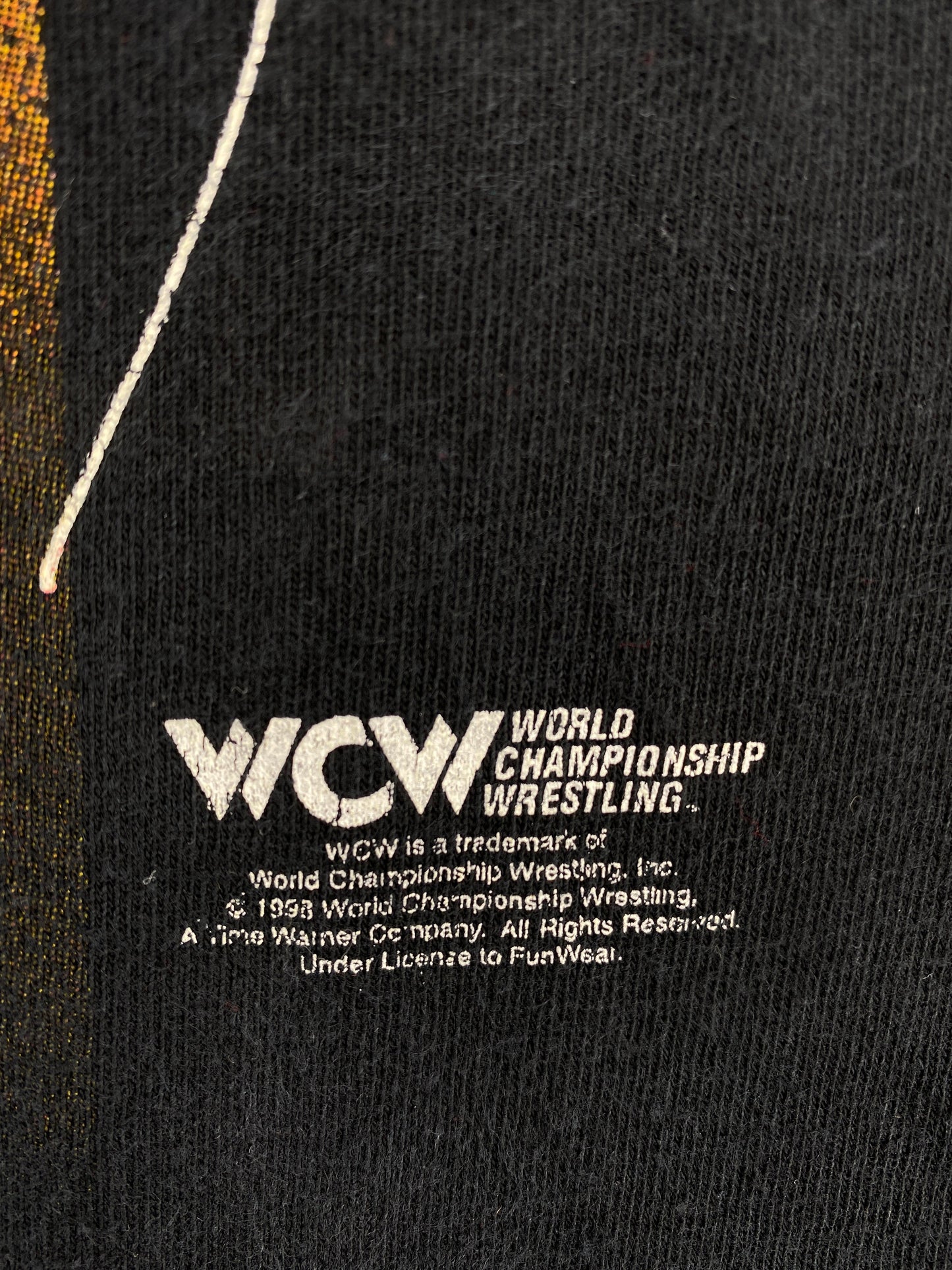 1998 WCW BILL GOLDBERG Size XXL Vintage T-Shirt / F8907T