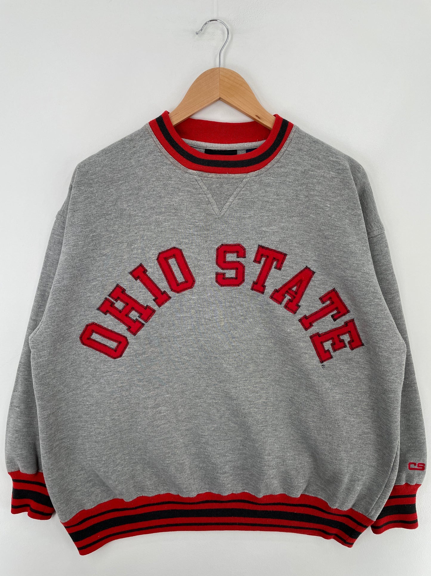 90’s OHIO STATE Size L Vintage College Sweat-shirt / F1754S