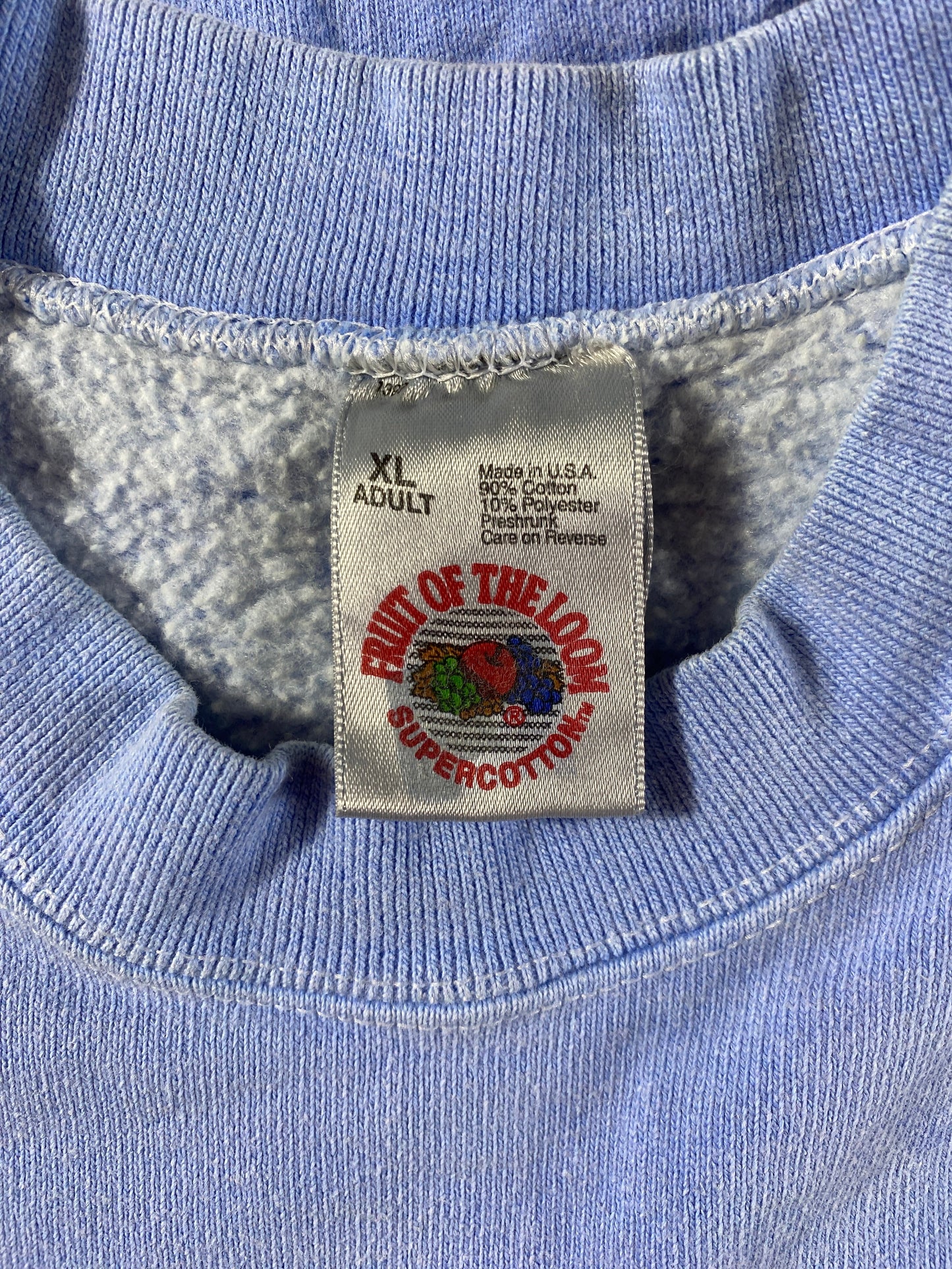 (XL) 90's CONNECTICUT Sweat-Shirt / A0277S