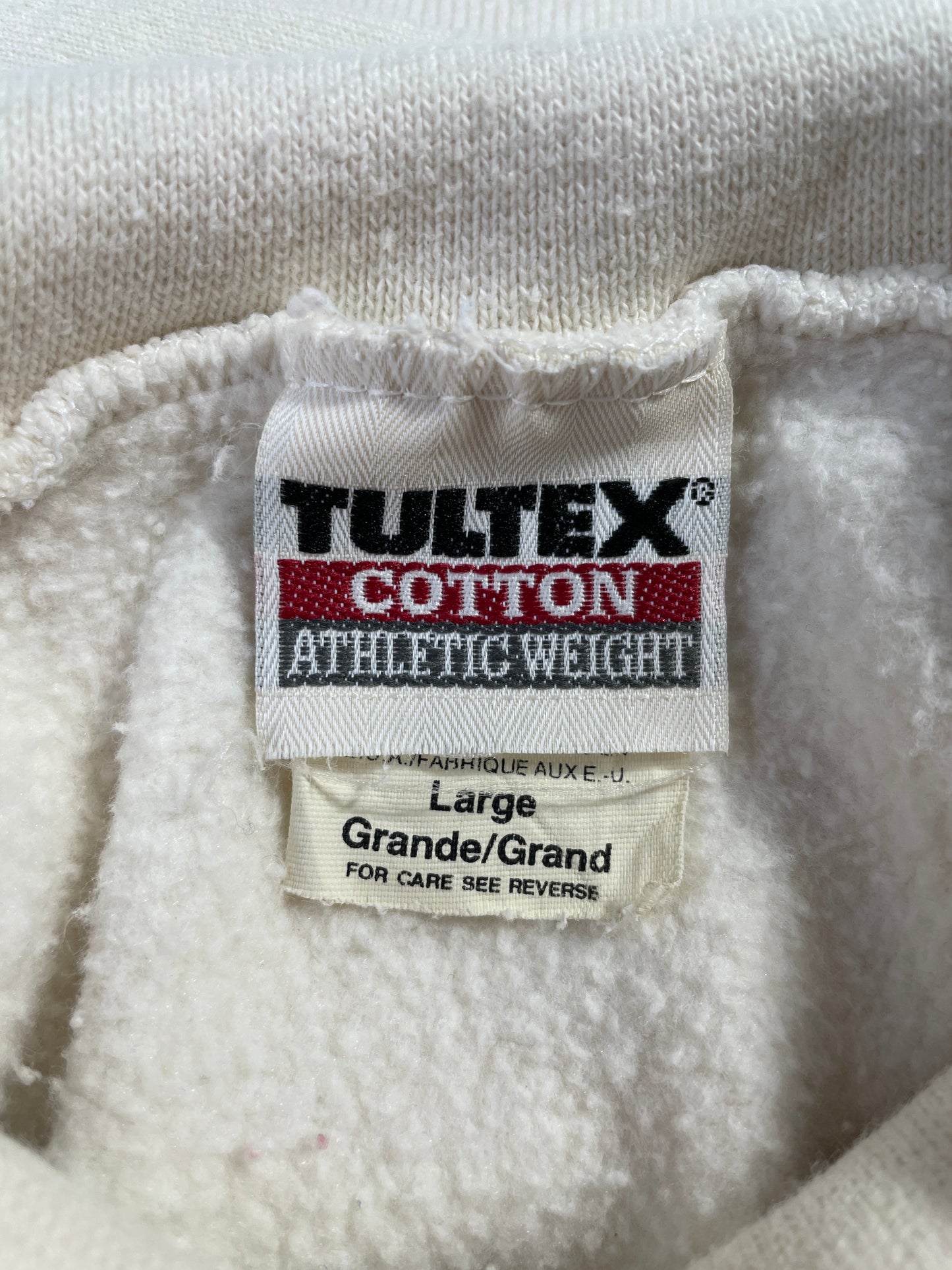 C90's ALABAMA Made in USA Size L Vintage College Sweat-Shirt / F5640S