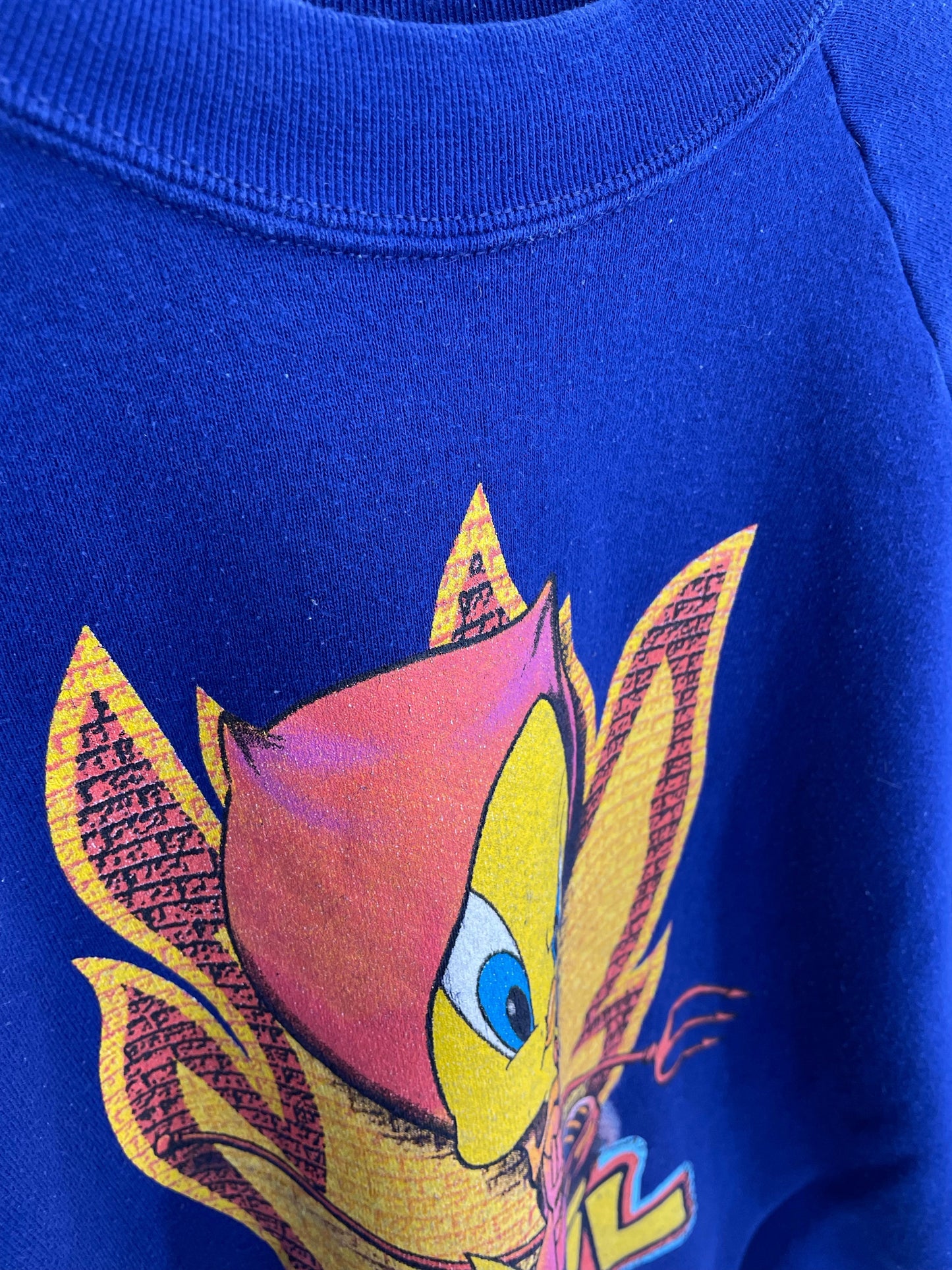 90's LOONEY TUNES TWEETY Size XL Vintage Sweat-shirt / F5715S