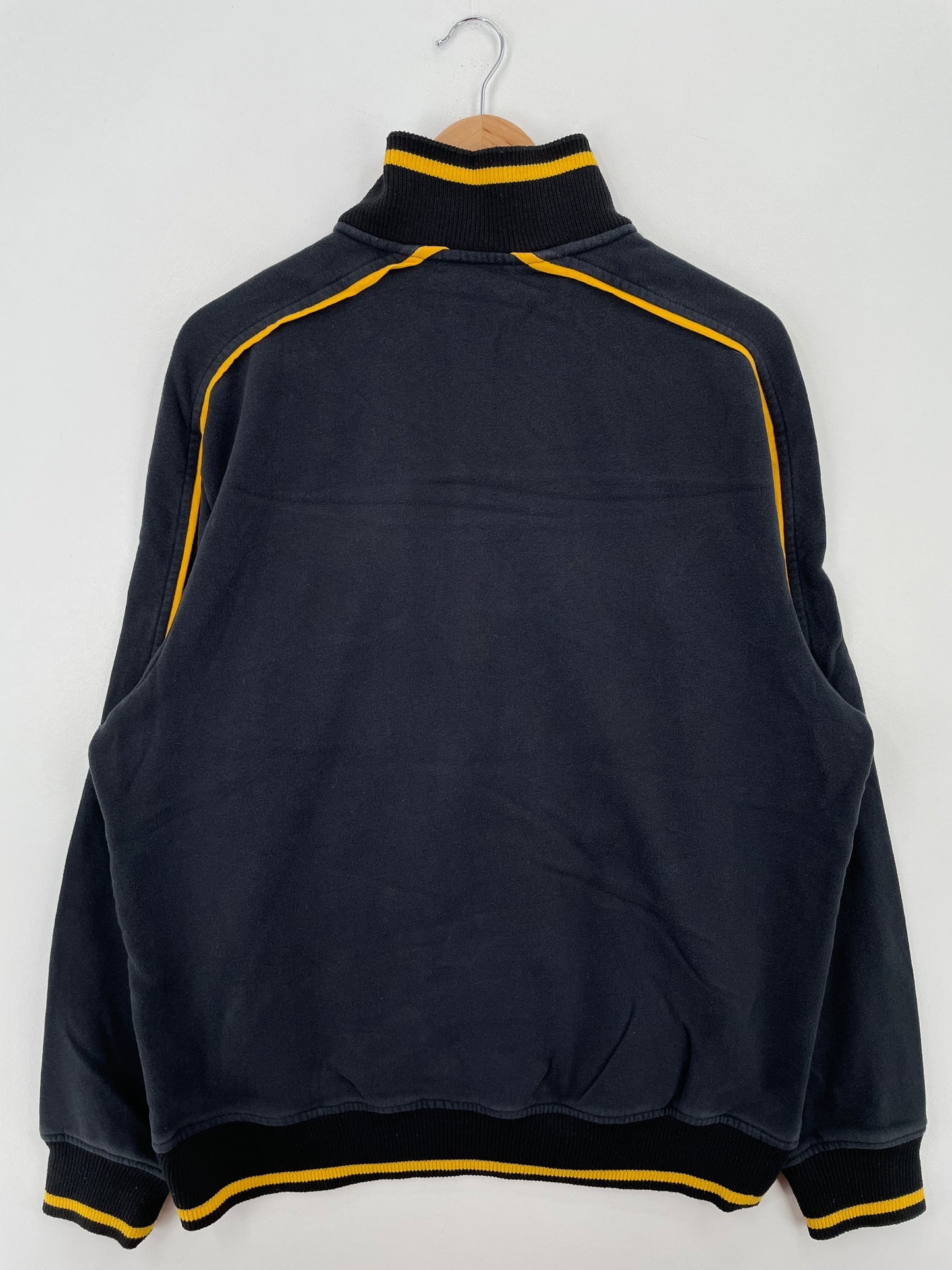 Vintage NIKE x Millersville Marauders Size L Vintage College Hal Zip-up Sweat-Shirt / G1200S