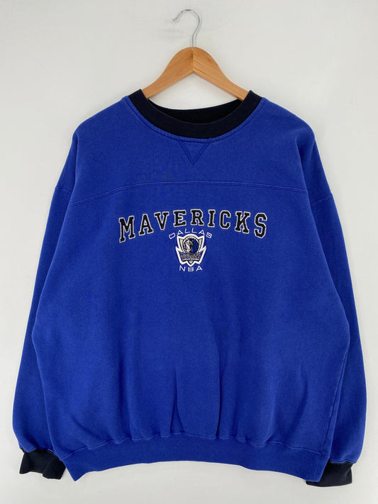 00’s MAVERICKS Size XL Vintage NBA Sweat-shirt / F2846S