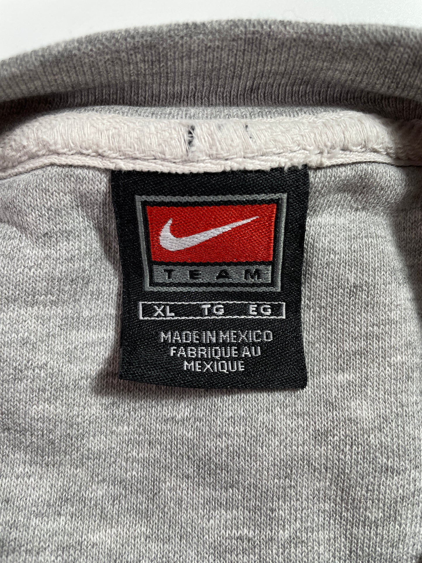 00' NIKE x KANSAS STATE Size XL Vintage College Sweat-shirt / F3651S