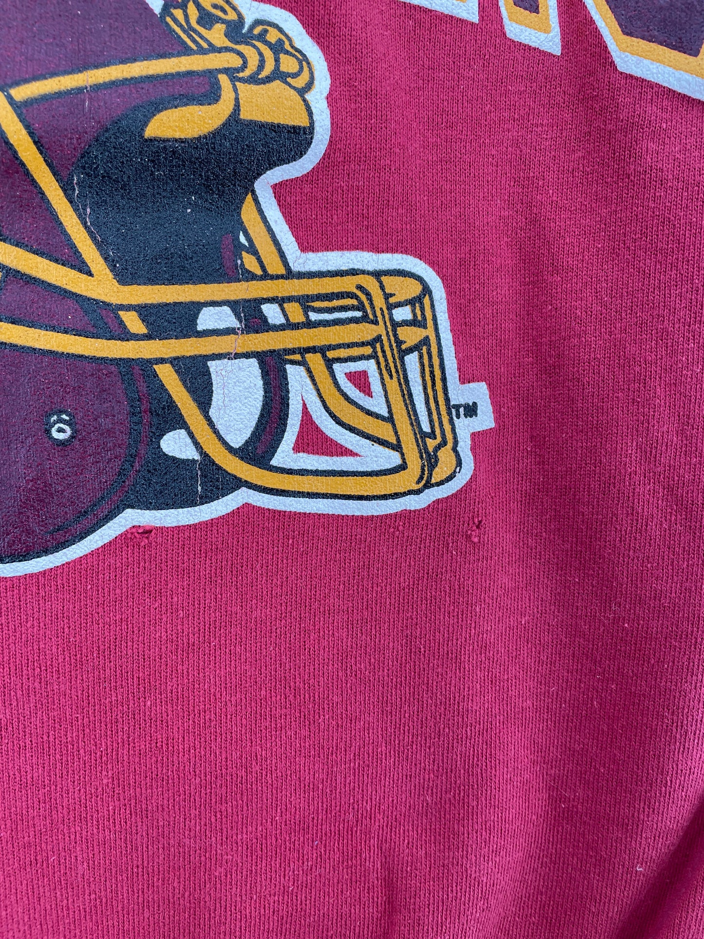 .CHAMPION x WASHINGTON REDSKINS Made in USA Size L Vintage Sweat-shirt / F5039S