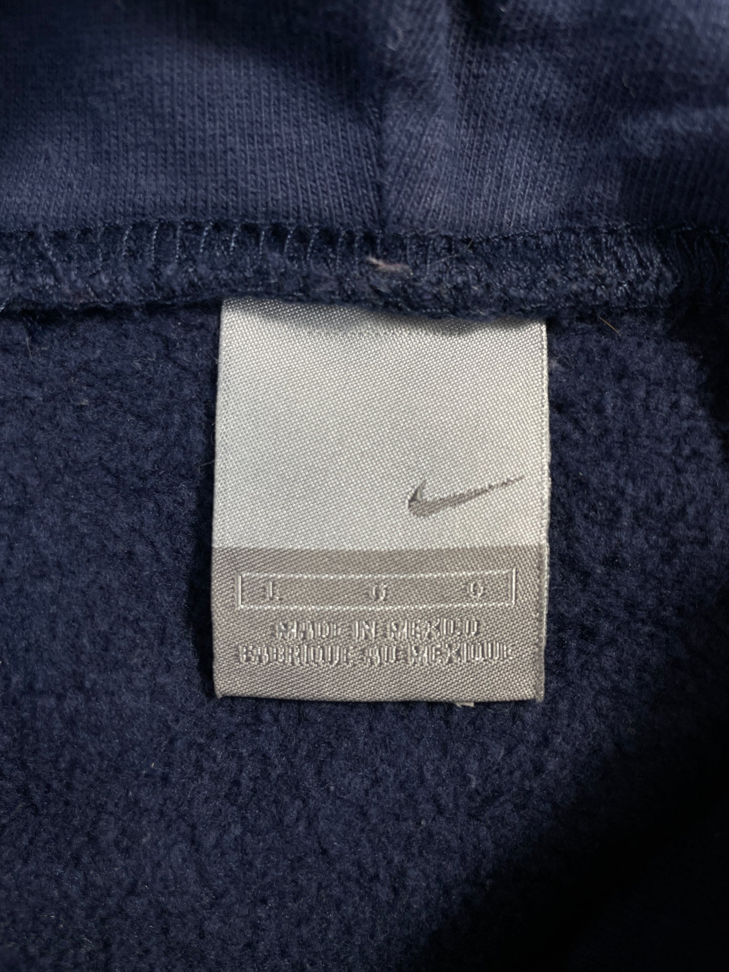 00' NIKE x ILLINOIS Size L Vintage College Hoodie Sweat shirt / F831S