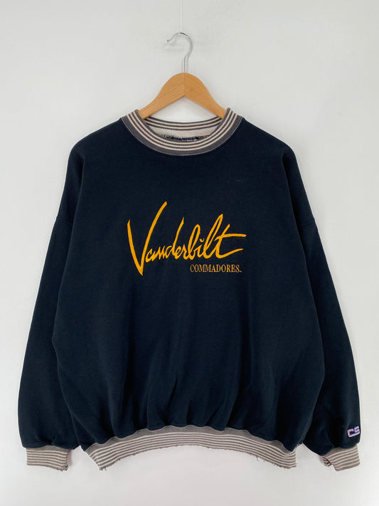 90’s VANDERBILT UNIVERSITY Size XXL Vintage College Sweat-Shirt / E7232S