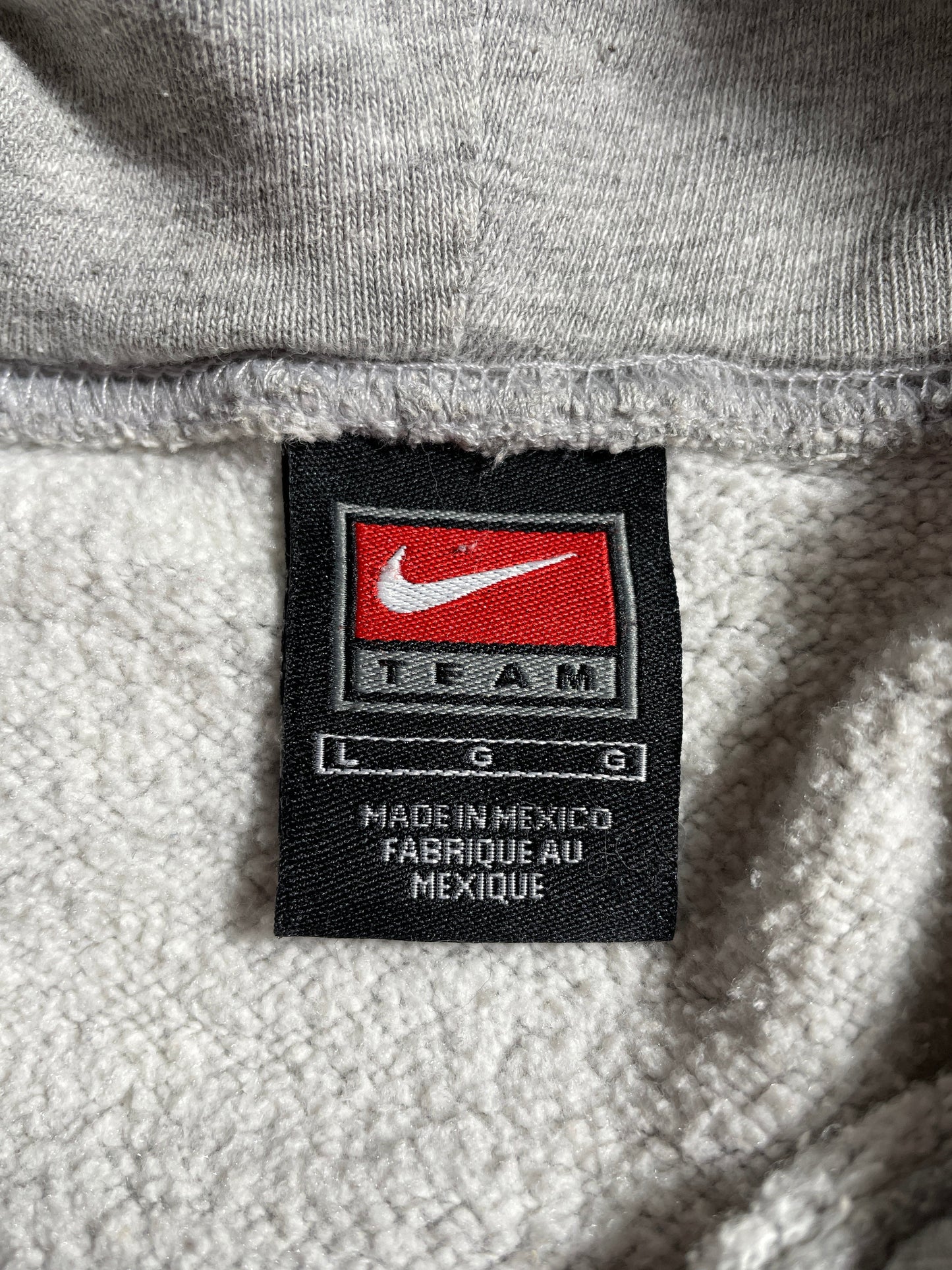 00' NIKE x BOSTON COLLEGE Size L Vintage College Hoodie Sweat-shirt / F2275S