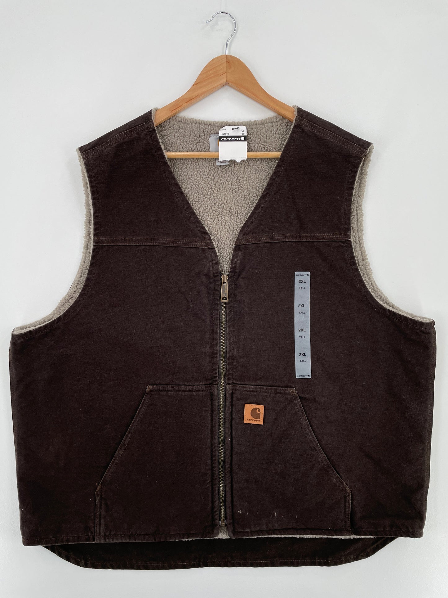 .Vintage Deadstock CARHARTT Size XXL Duck Vest / F4818J