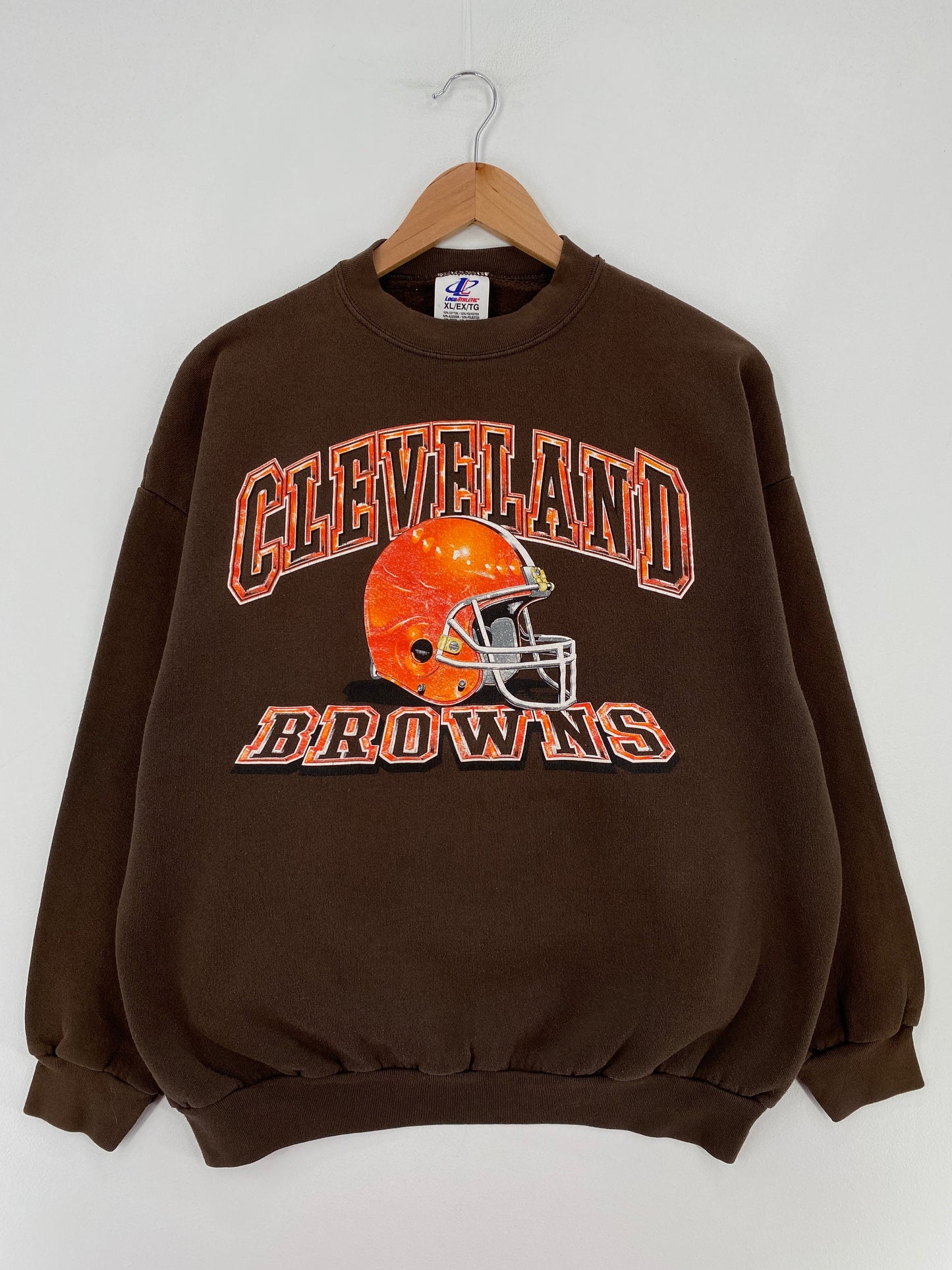 00' CLEVELAND BROWNS Size XL Vintage NFL Sweat-Shirt / F4628S