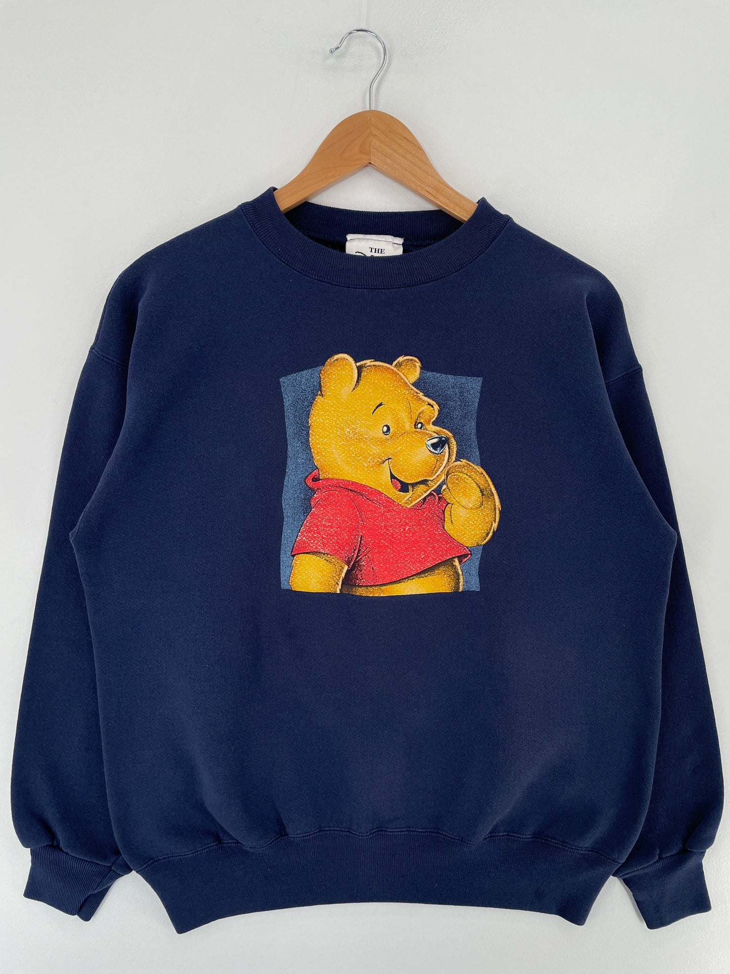 00' DISNEY WINNIE THE POOH Made in USA Size M Vintage Sweat-shirt / G3623S