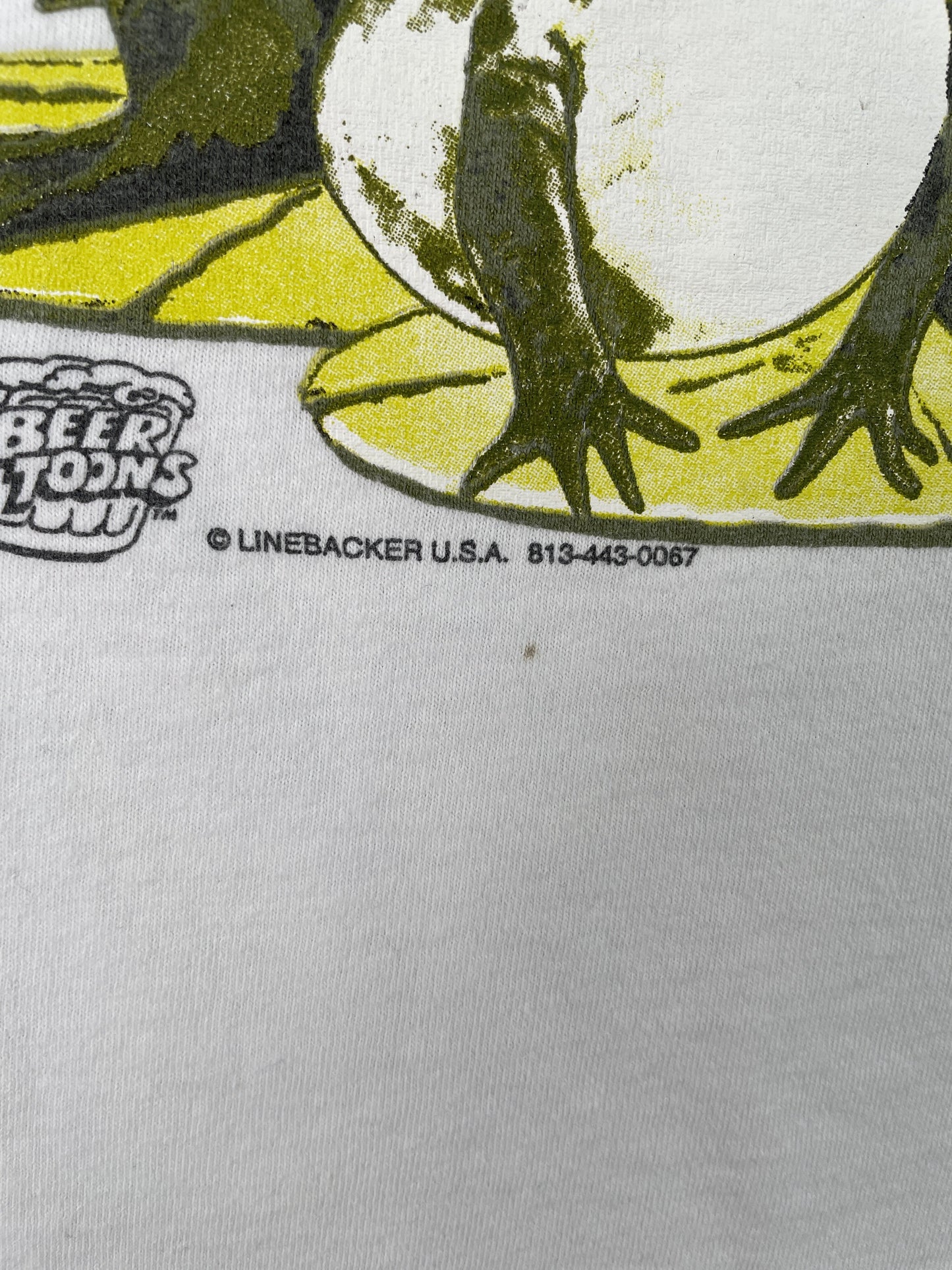 1995 BUDWEISER Size XL Vintage T-Shirt / E8115T