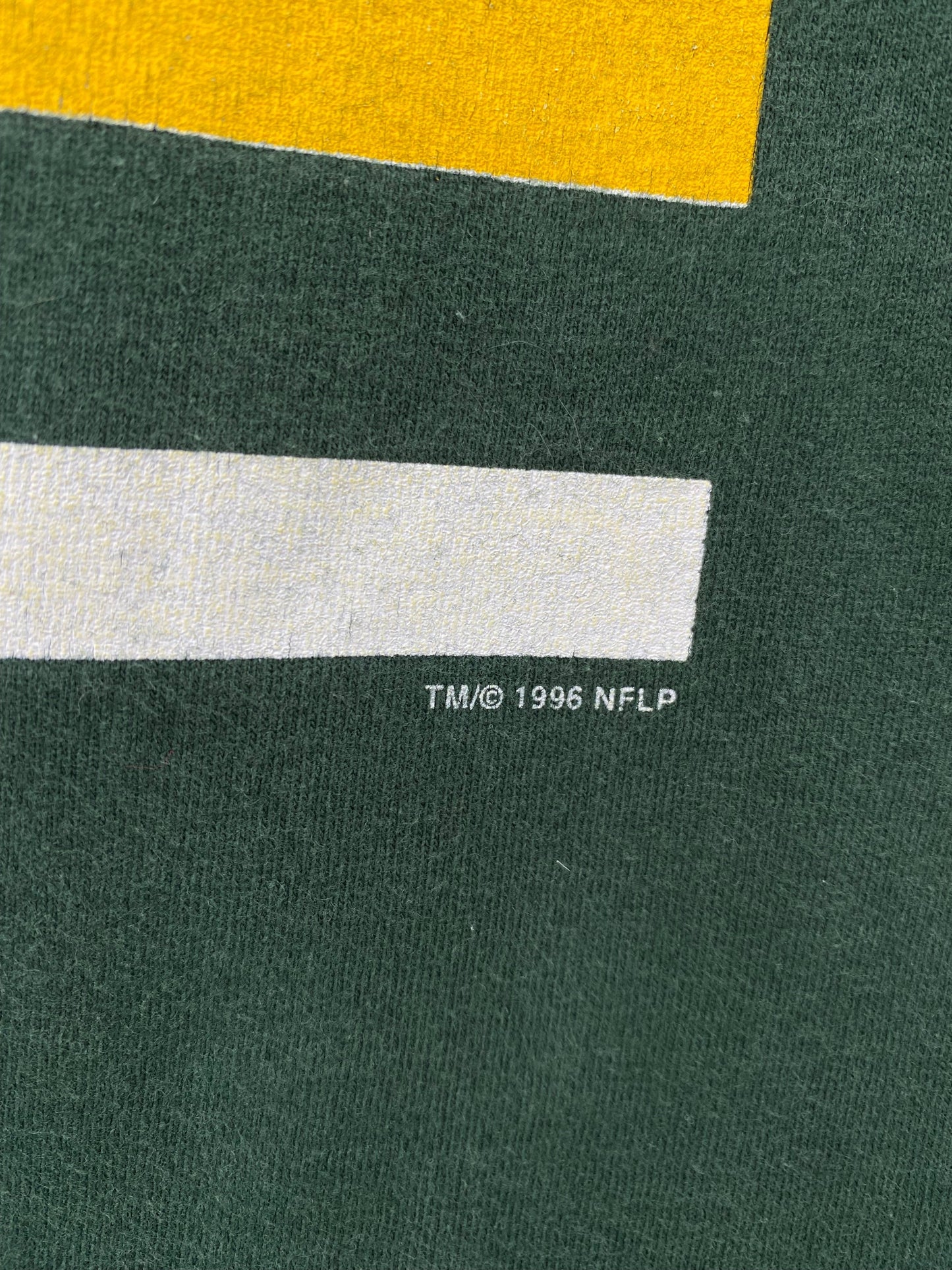 (Approx.XL) 1996 GREEN BAY PACKERS Vintage NFL T-Shirt / A0933T
