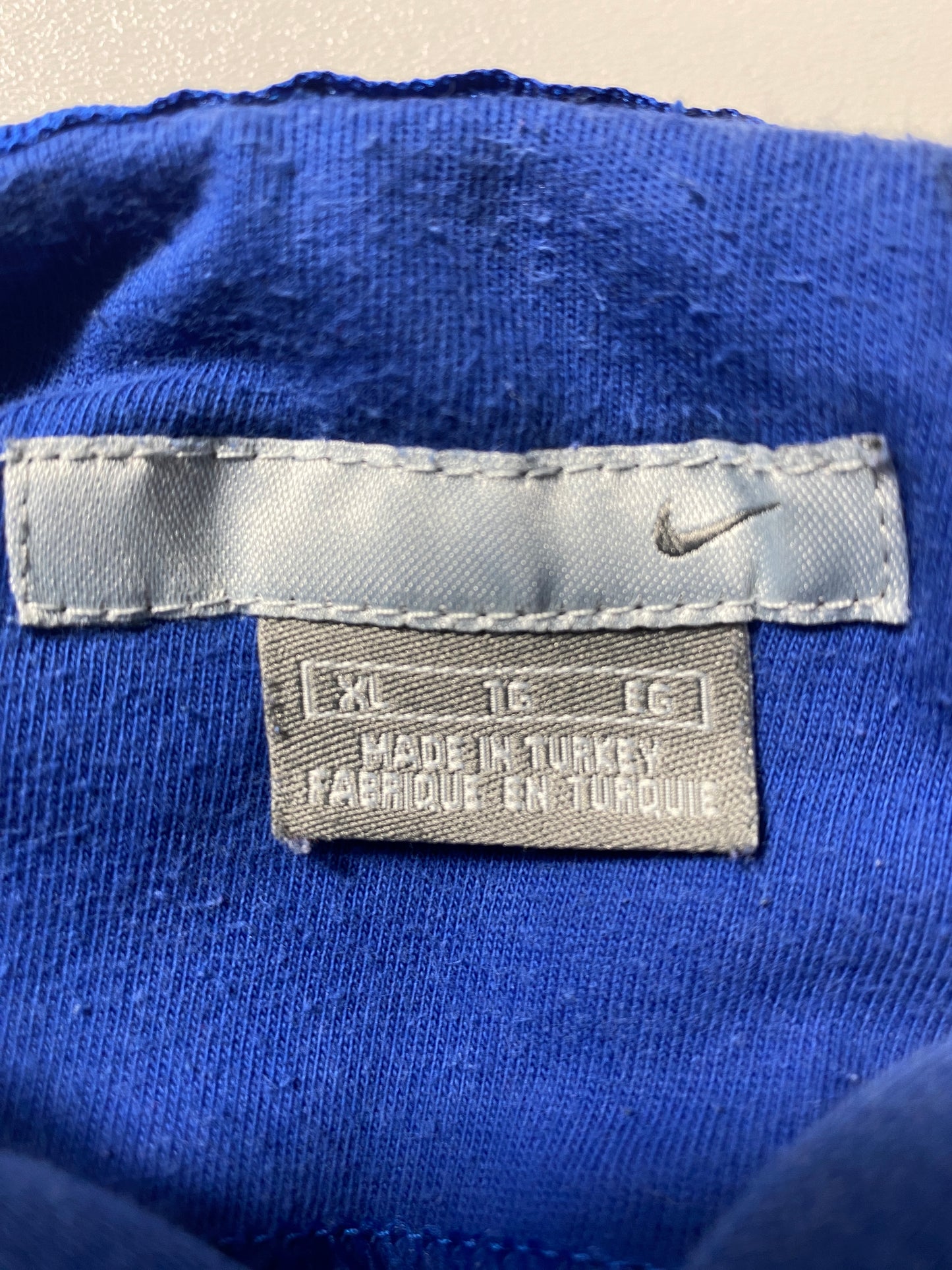 00' NIKE MINI SWOOSH Size XL Vintage Hoodie Sweat-Shirt / F935S