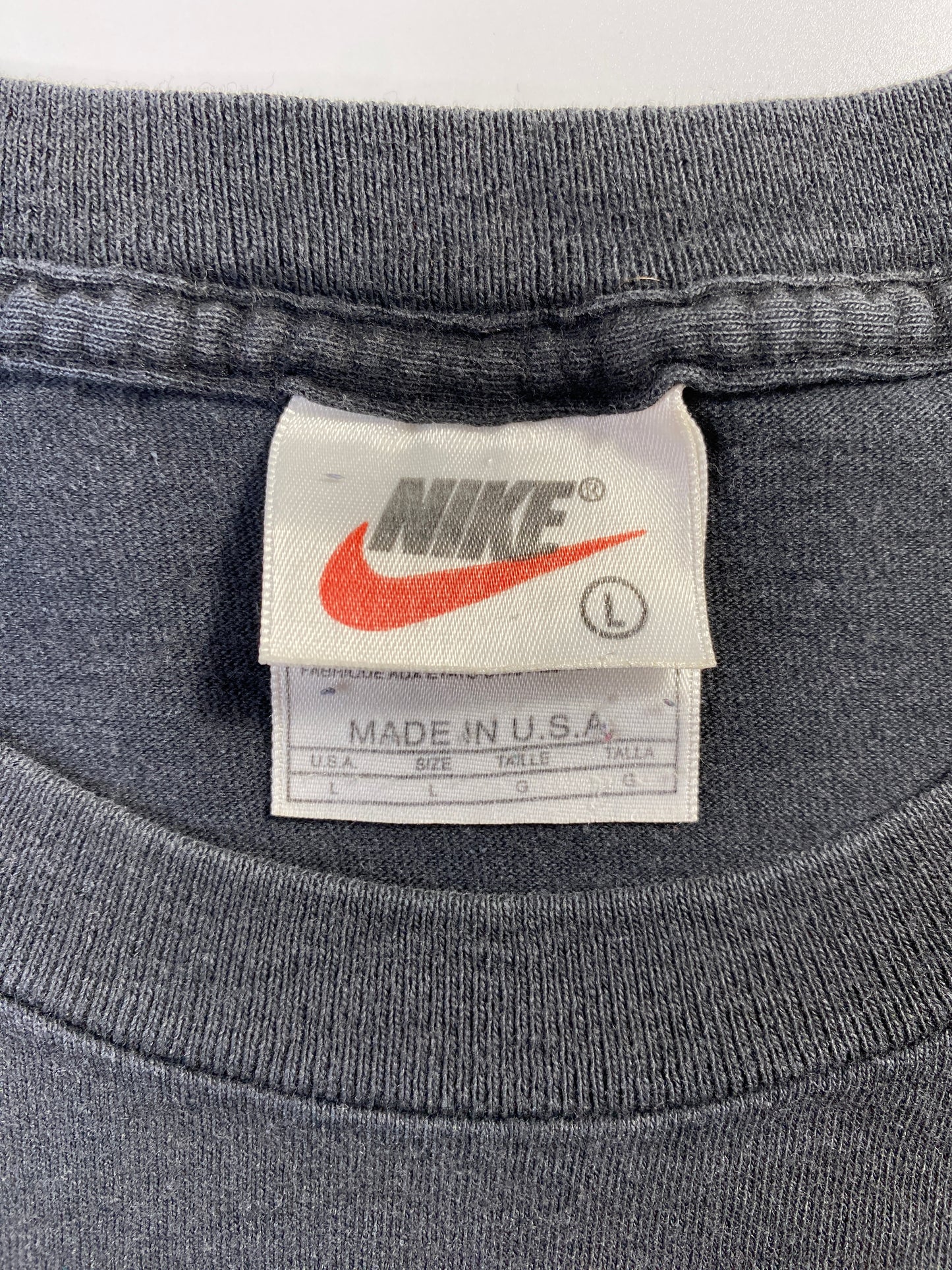 90’s NIKE x MICHAEL JORDAN'S THE RESTAURANT Made in USA Size L Vintage T-Shirt / E8738T