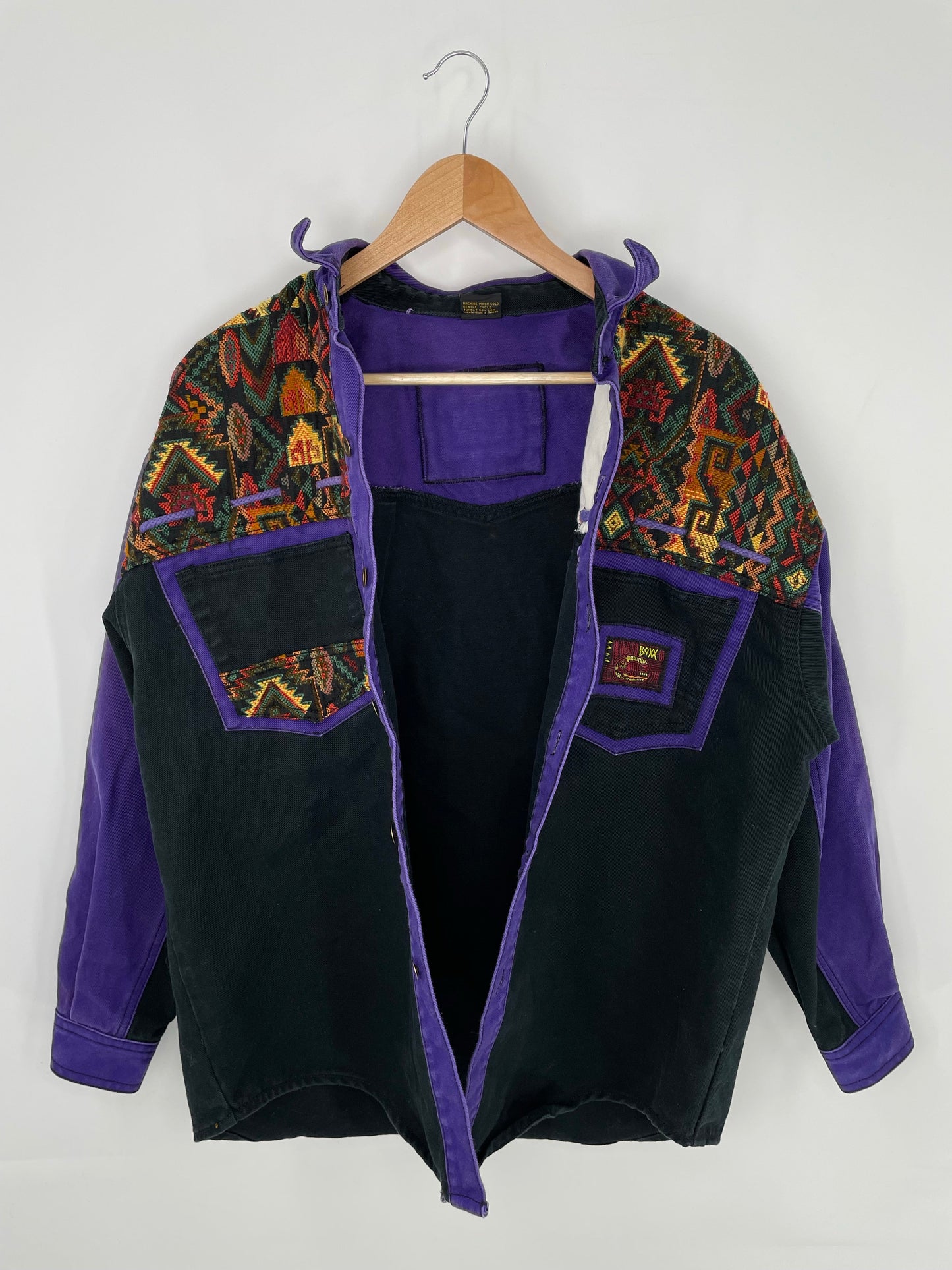 90's BOXX Size M Denim Shirt Jacket / F1828J