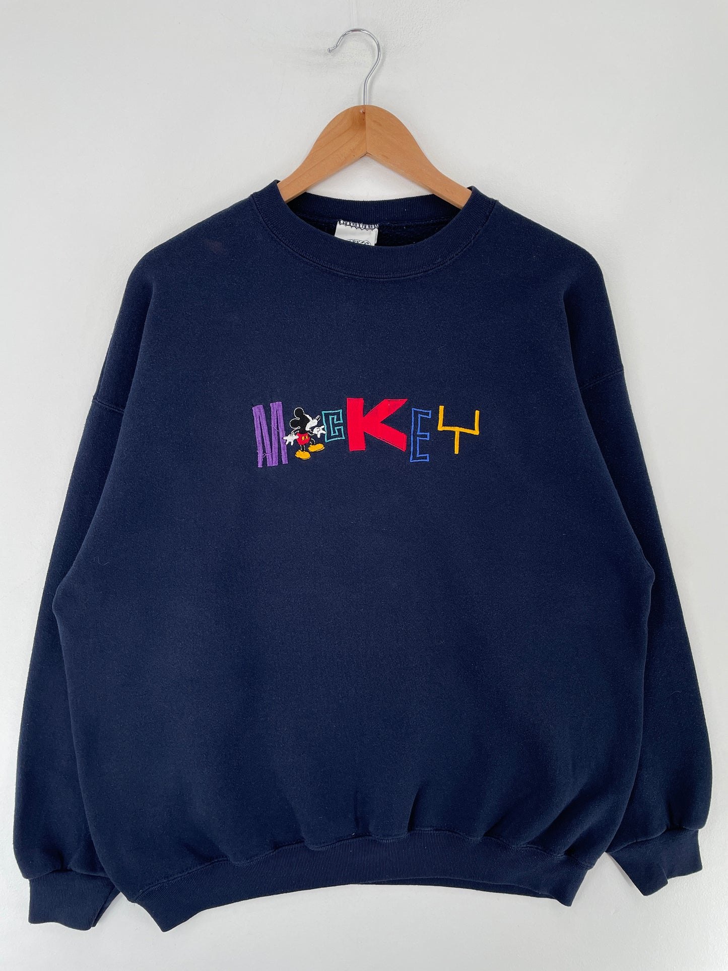 90's DISNEY MICKEY Made in USA Size XL Vintage Sweat-shirt / E7789S