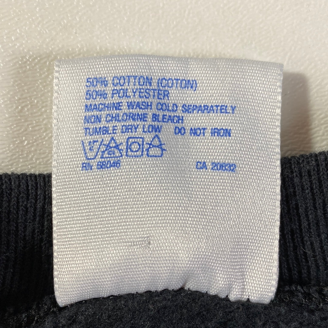 90's WOLF Made in USA Size M Vintage Animal Sweat-Shirt / G5469S