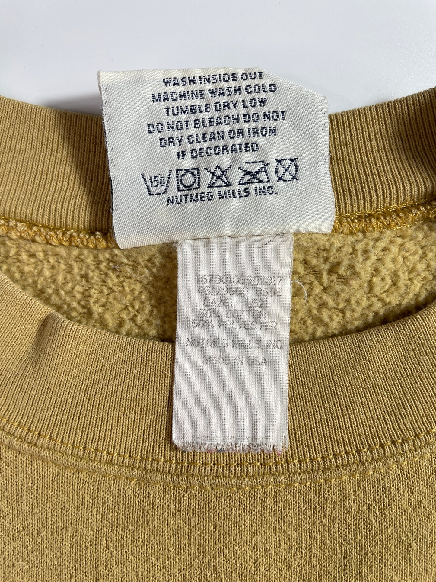 90's PITTSBURGH PANTHERS Made in USA Size XXL Vintage College Sweat-Shirts / G6804S