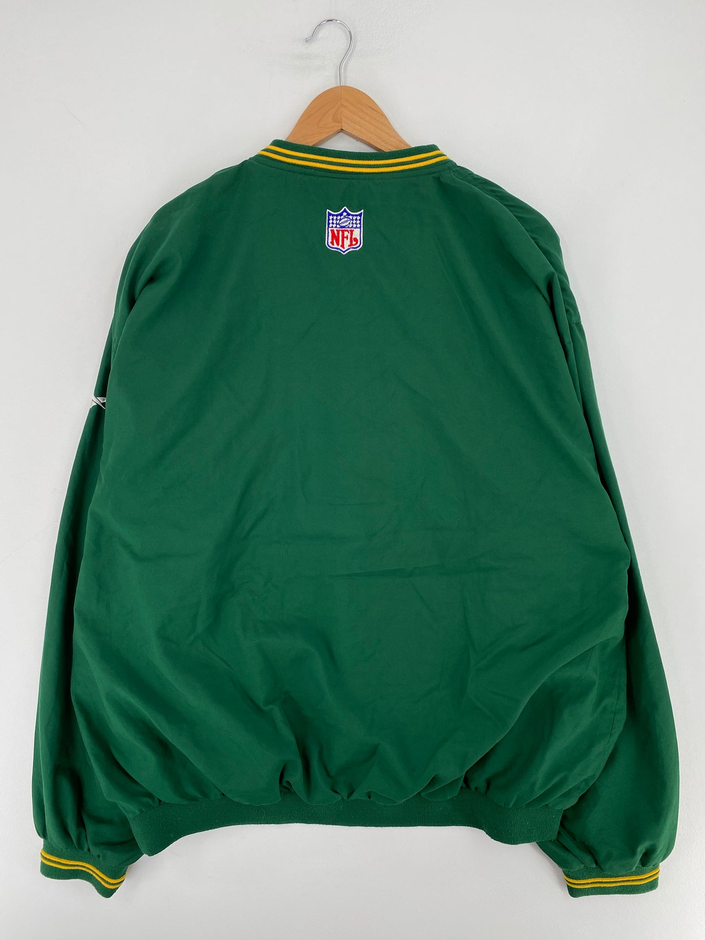 00’ PACKERS Size XL Vintage NFL Nylon Jacket / E9053N