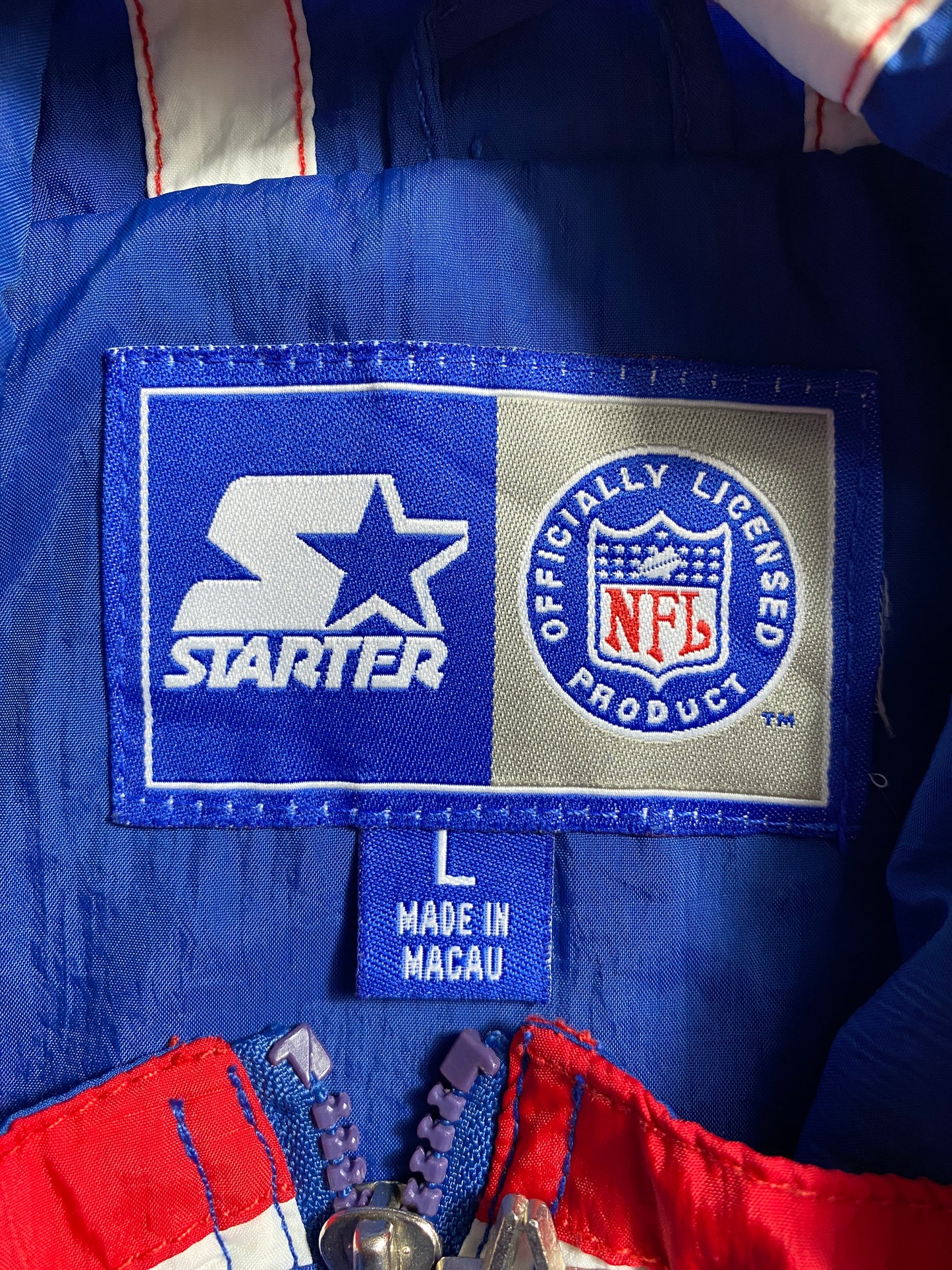 90’s STARTER X PATRIOTS Size L Vintage NFL Nylon Jacket / E9055N