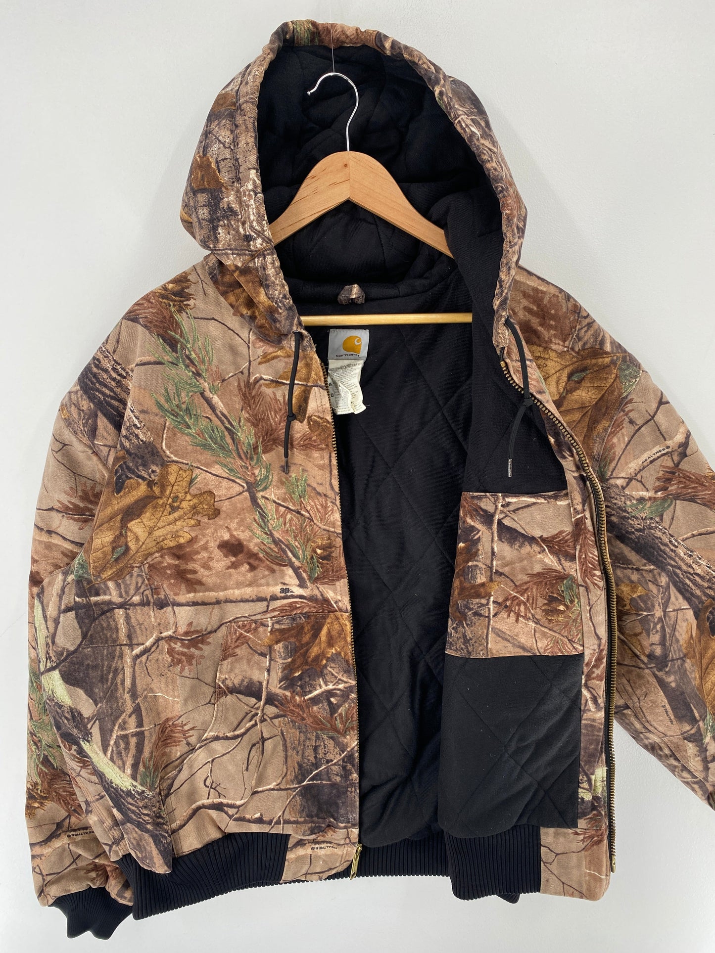 Vintage CARHARTT XL Zip-Up Duck Jacket / F2942J