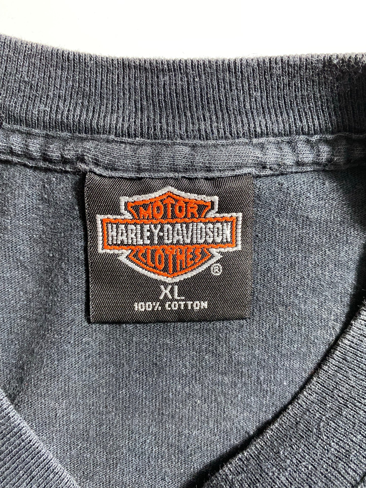 1991 HARLEY DAVIDSON Made in USA Size XL Vintage T-Shirt / E9386T