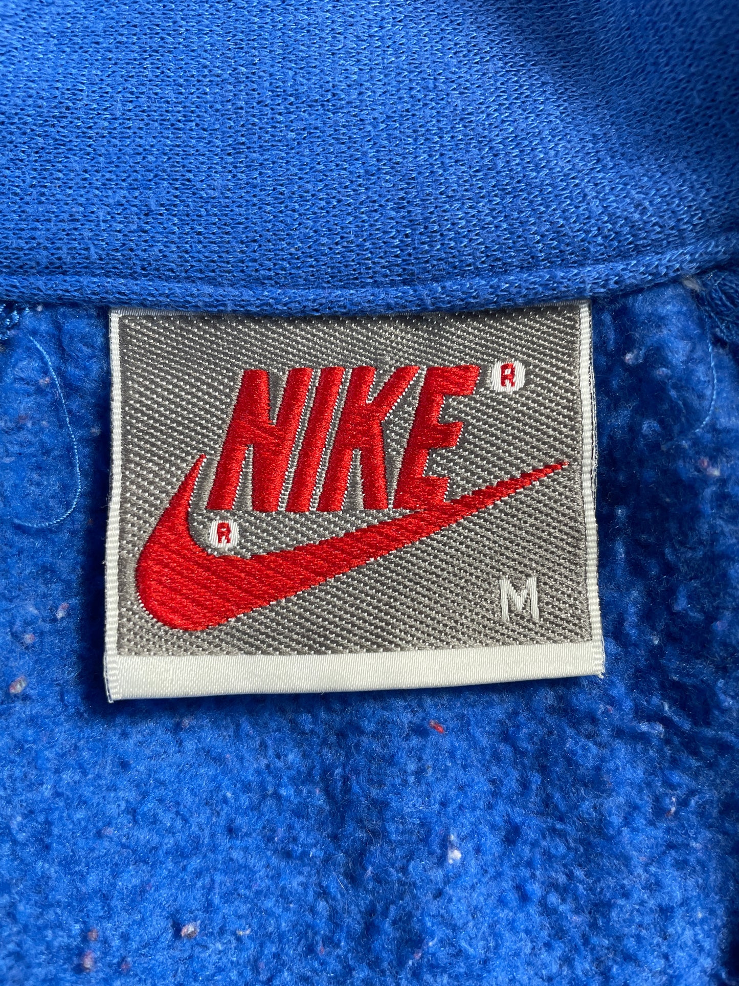.90’s NIKE Silver Tag Size M Vintage Zip-up Sweat-Shirt / E7402S
