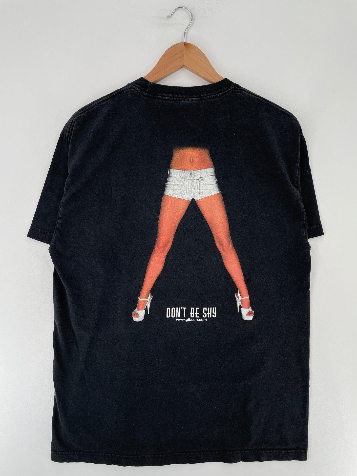 00’ GIBSON FLYING V GUITER PURE Size L Music T-shirt / F4870T