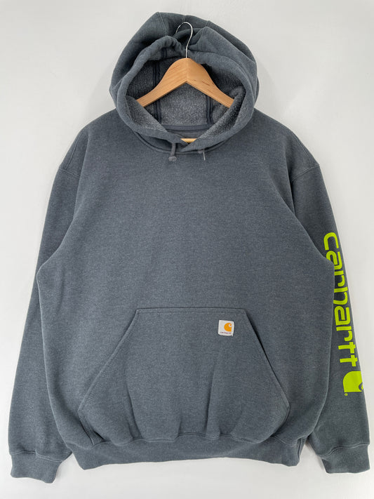 Vintage CARHARRT Size L Hoodie Sweat Shirt / F608S