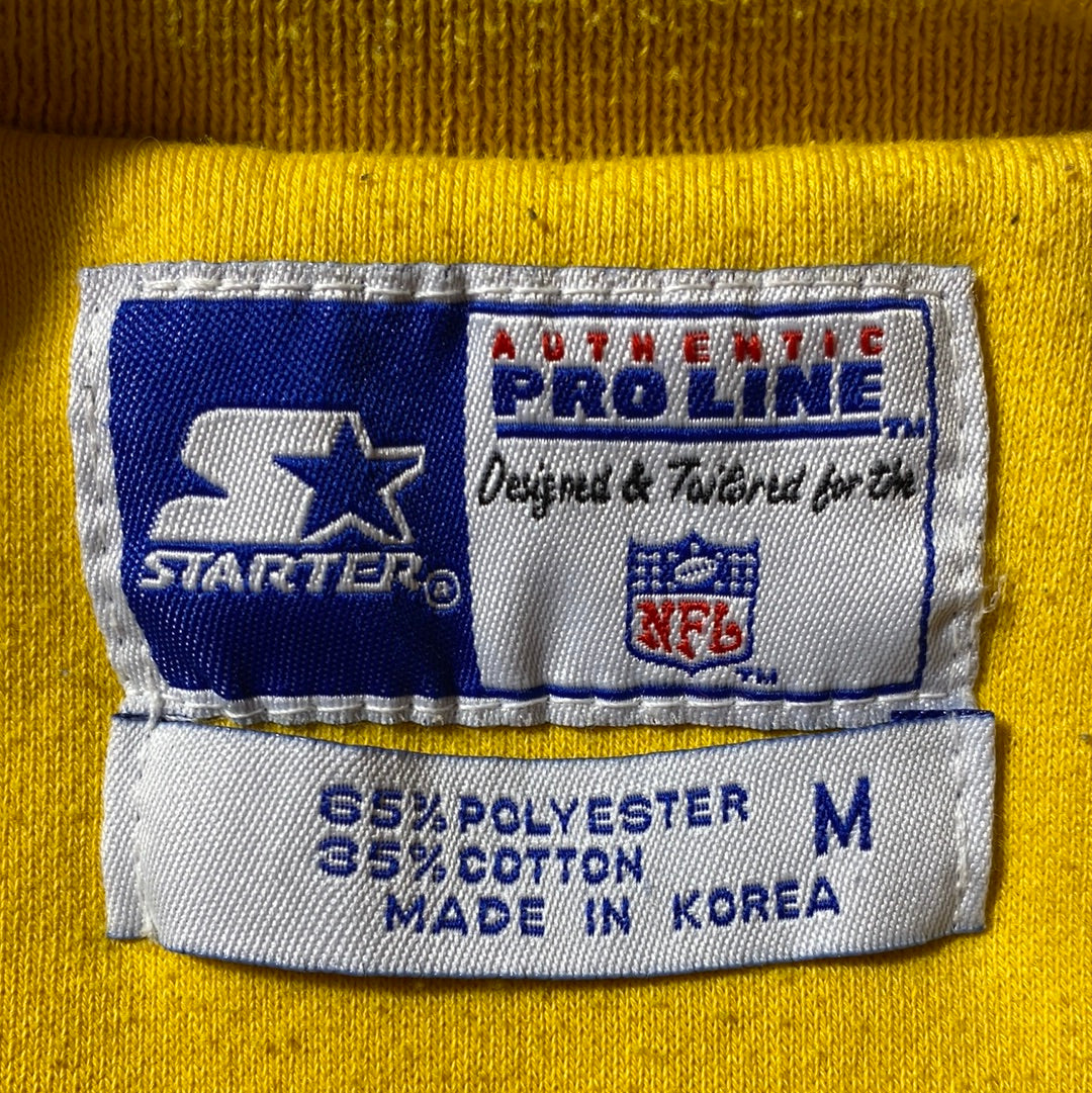 90’s STARTER x PITTSBURGH STEELERS Size M Vintage NFL Sweat-Shirt / F6174S