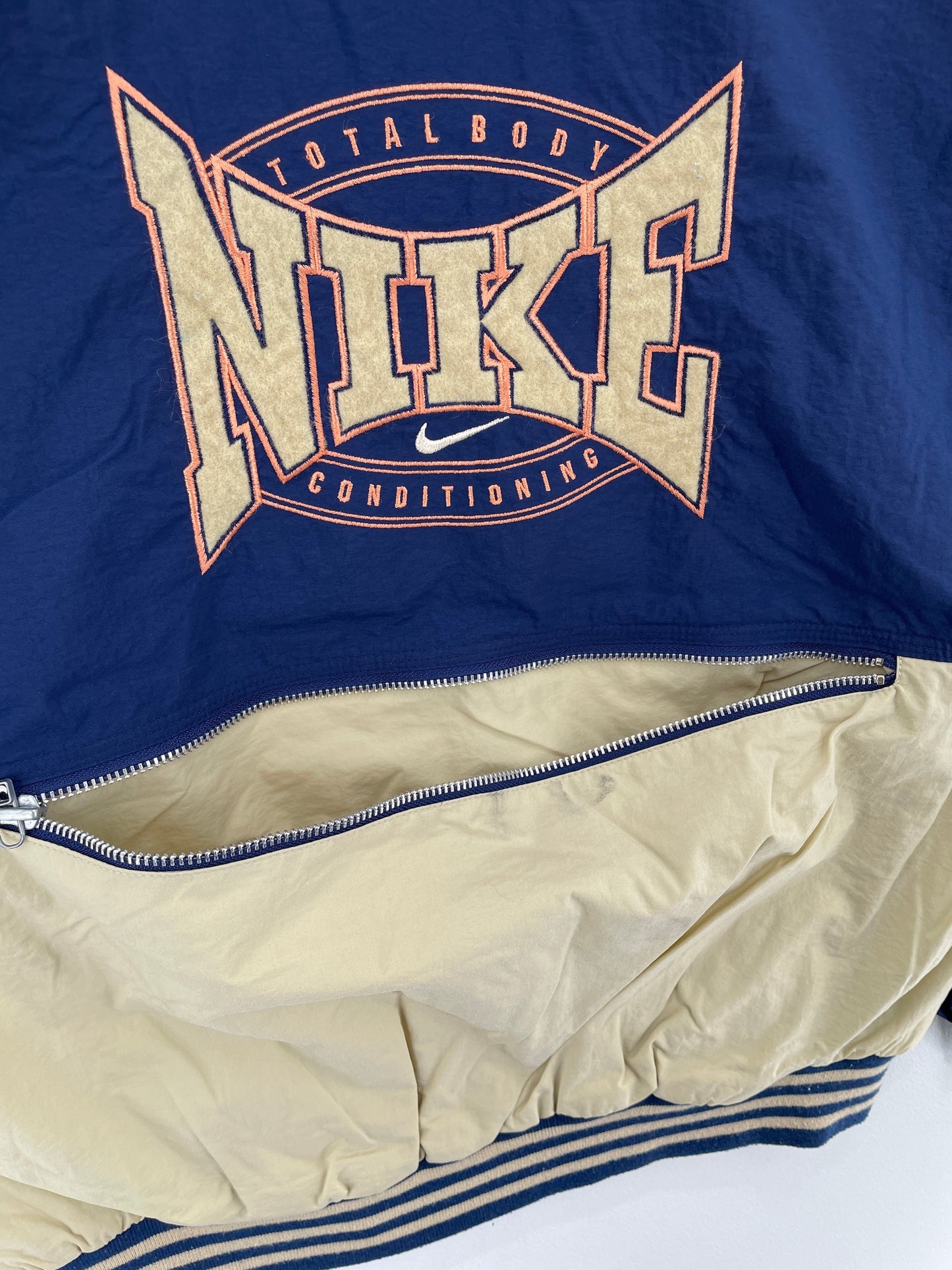 90's NIKE Size Ladies.M Vintage Nylon Jacket / F7181N