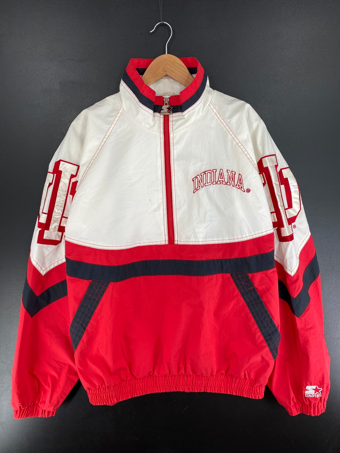 90’s STARTER X INDIANA Size L Vintage College Nylon Jacket / E9058N