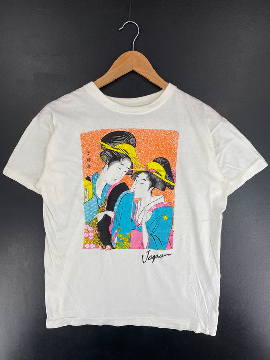 .80’s JAPANESE UTAMARO Size No Tag (Approx. M) Vintage T-Shirt / E9360T