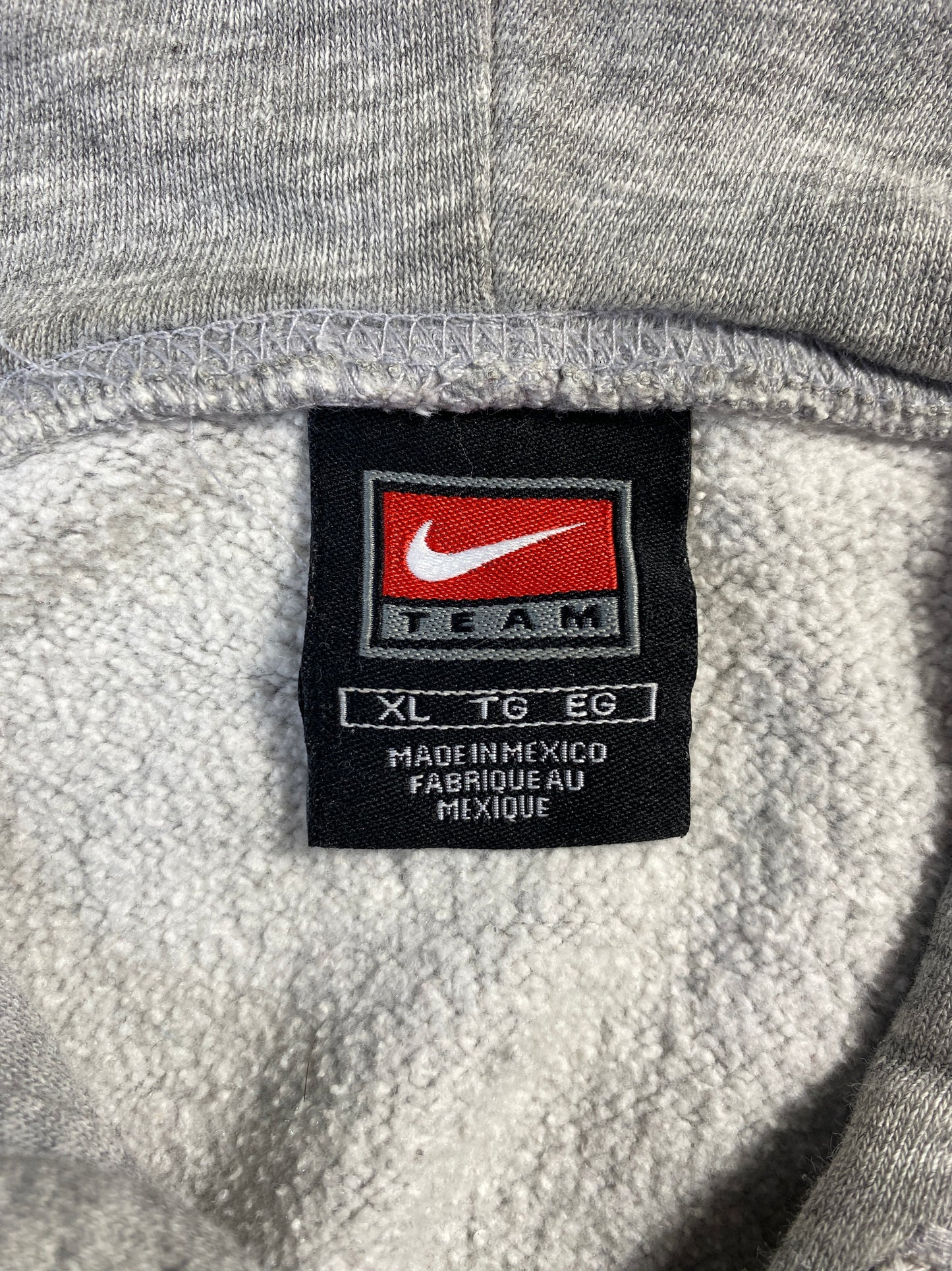 00' NIKE x ILLINOIS Size XL Vintage College Hoodie Sweat shirt / E9029S