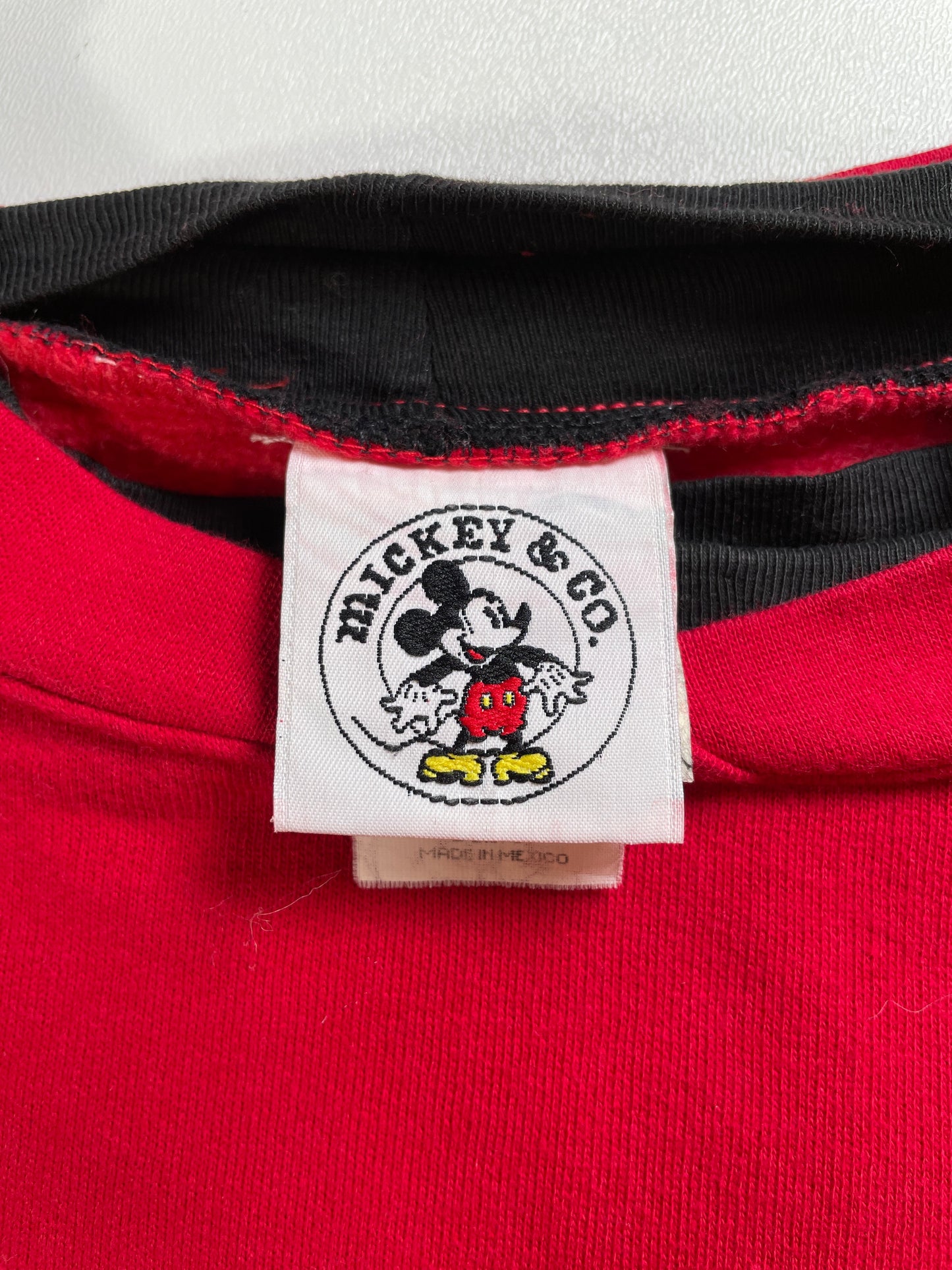 90’s DISNEY MICKEY Size L Vintage Sweat-shirt / E8045S