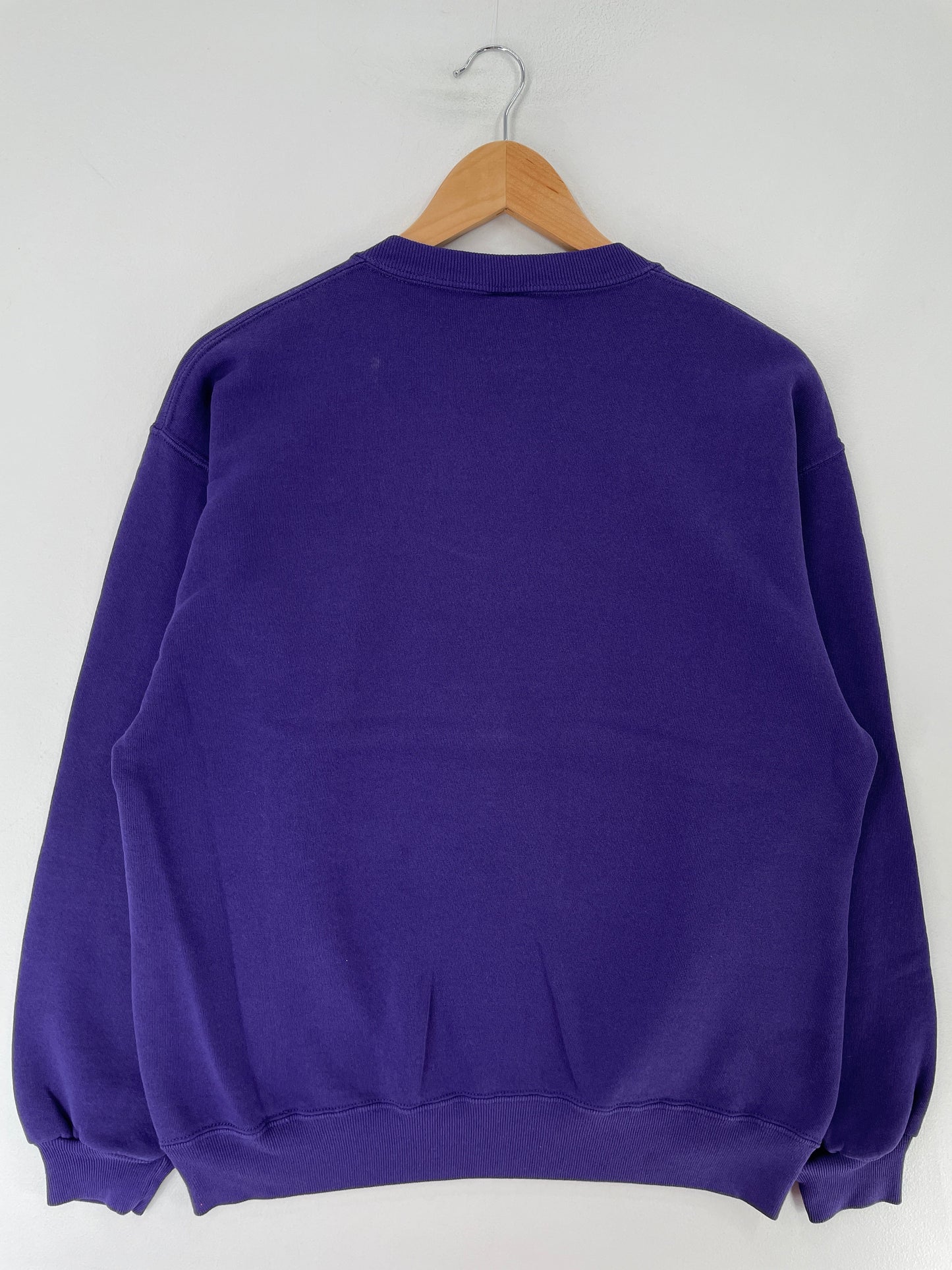 90's RUSSELL x KANSAS STATE Made in USA Size L Vintage College Sweat-Shirt / G4282S