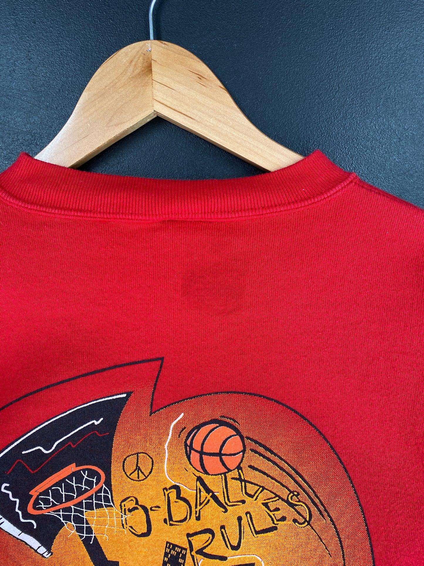 90's ROCKETS Made in USA Size XXL Vintage NBA Sweat-Shirt/ E9824S