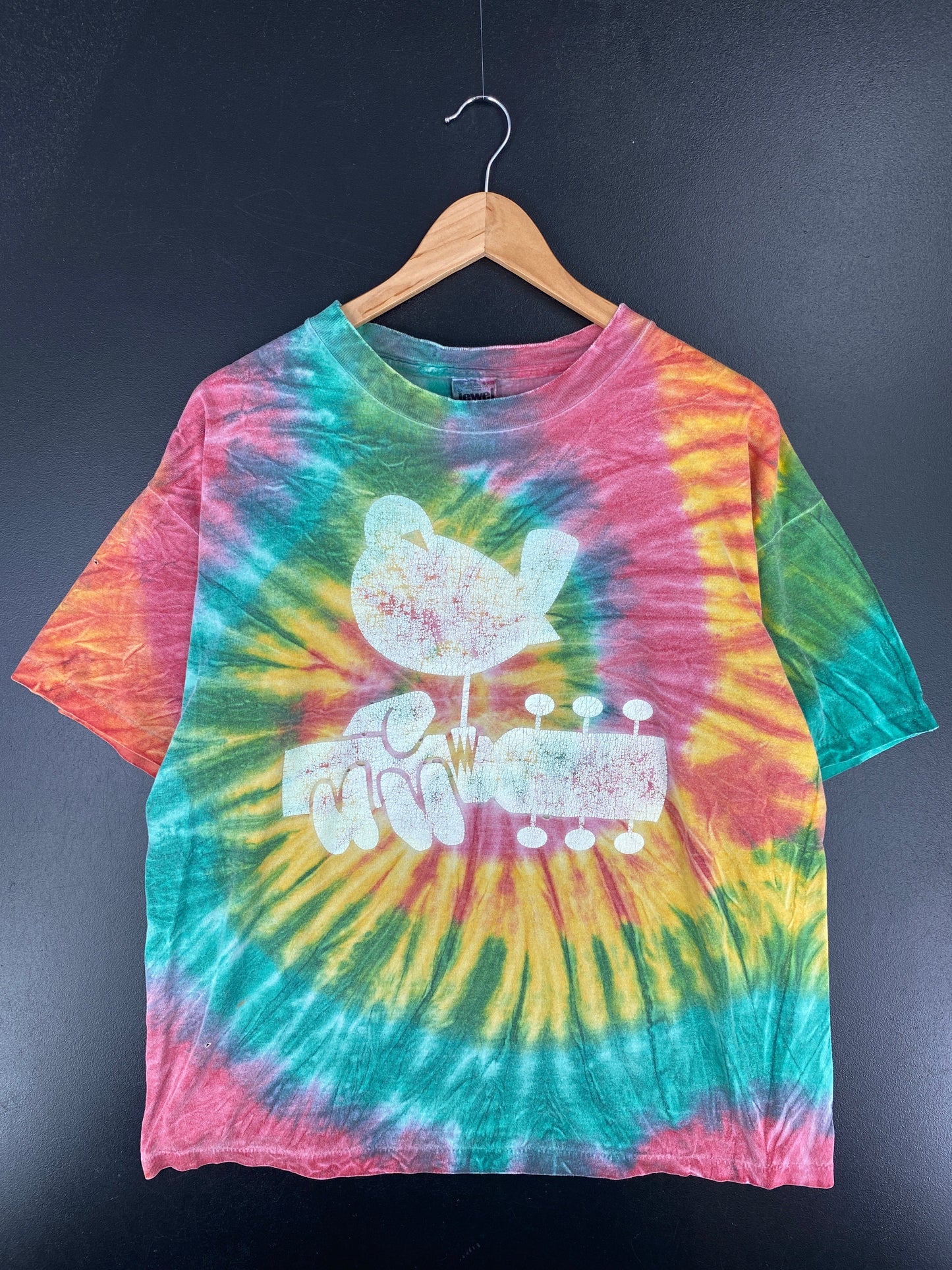.90’s WOODSTOCK FESTIVAL Made in USA Size XL Vintage Music T-Shirt / F1673T