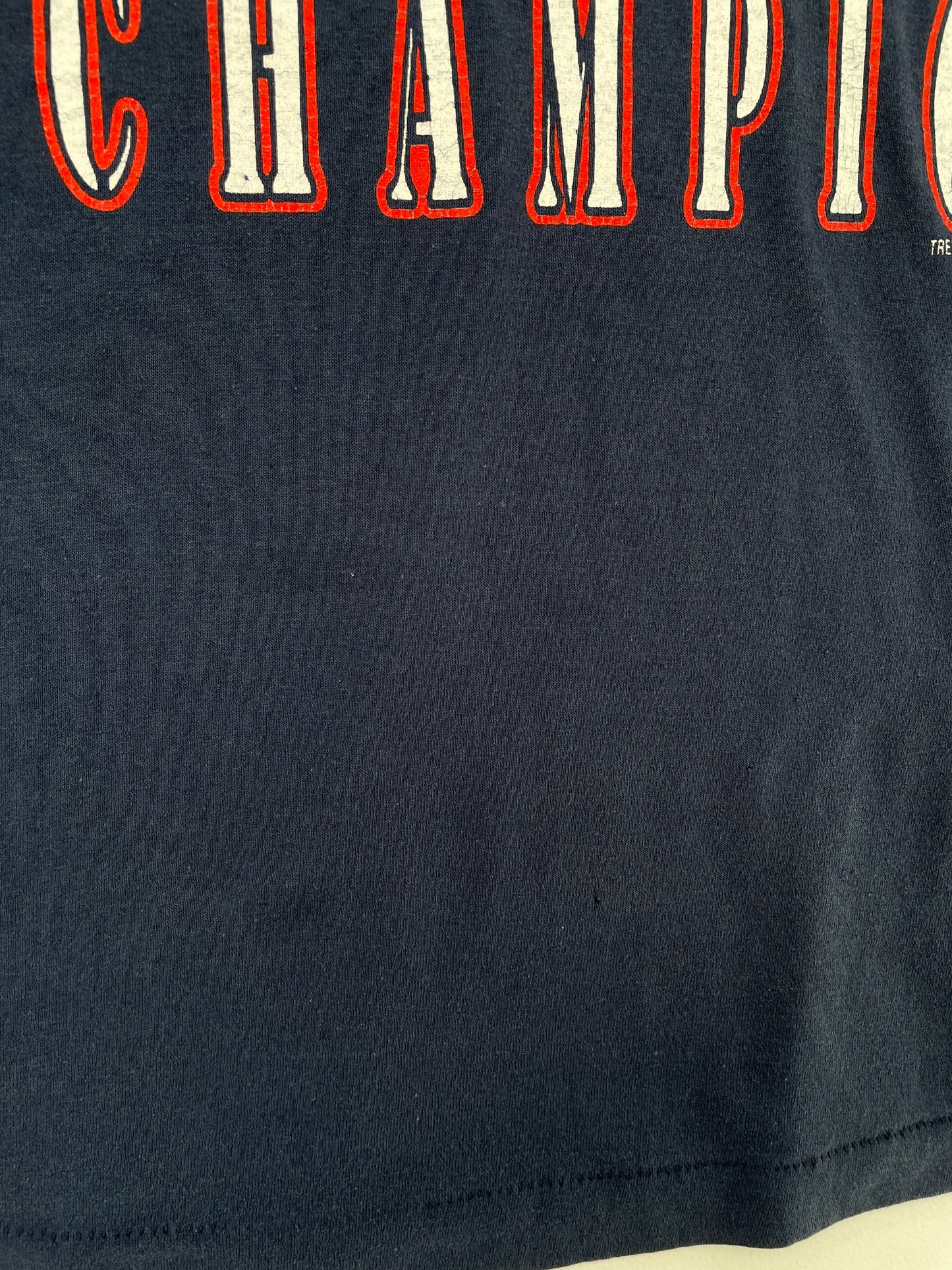 1990 BOSTON RED SOX Made in USA Size XL Vintage MLB T-Shirt / F4696S